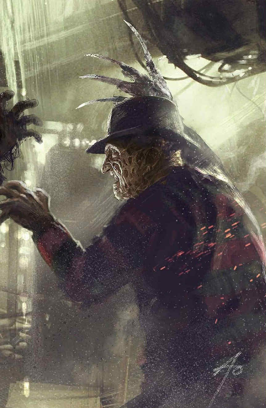 Birth of Lasher: Freddy vs Jason Ultra Foil Ltd 100 Wrapraound