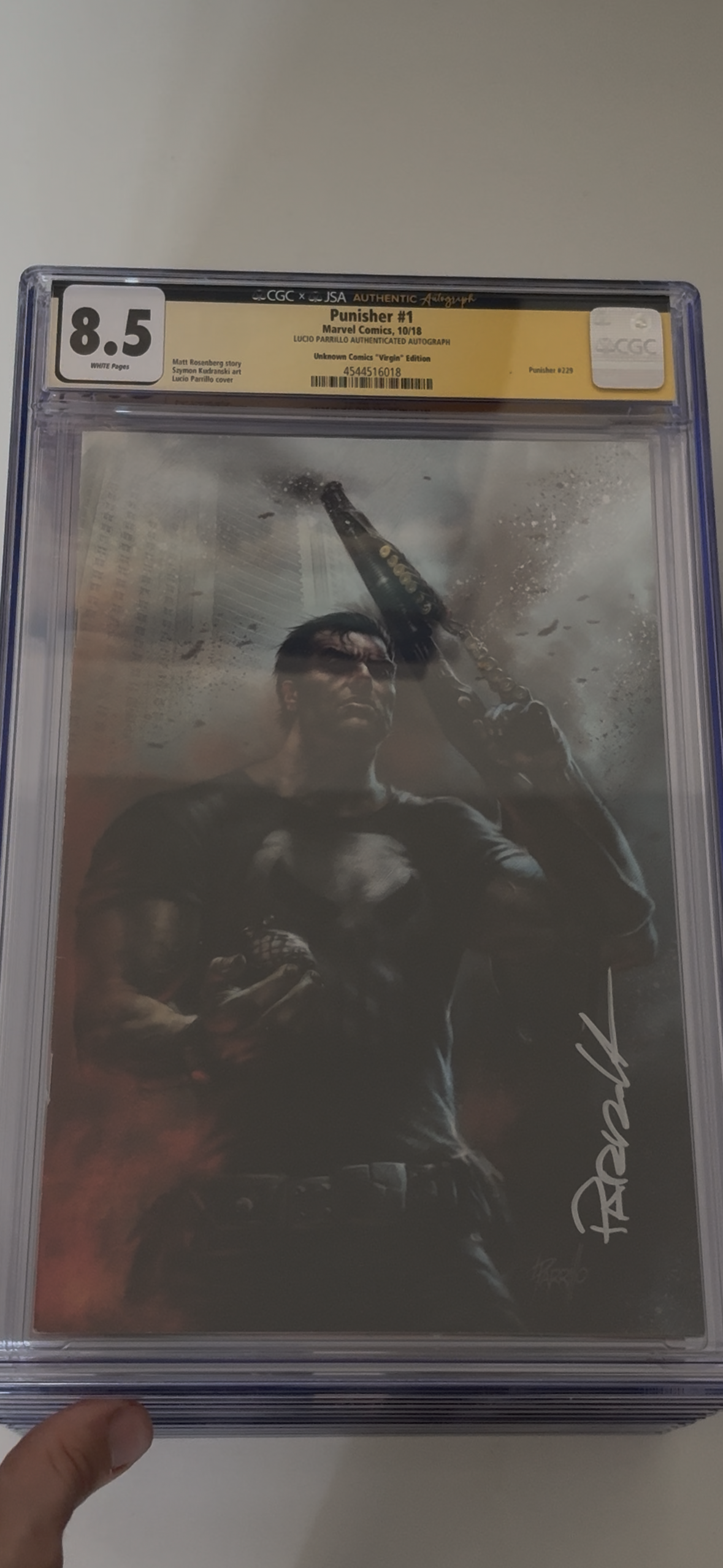 Punisher 1 | Unterschrieben von Lucio Parrillo