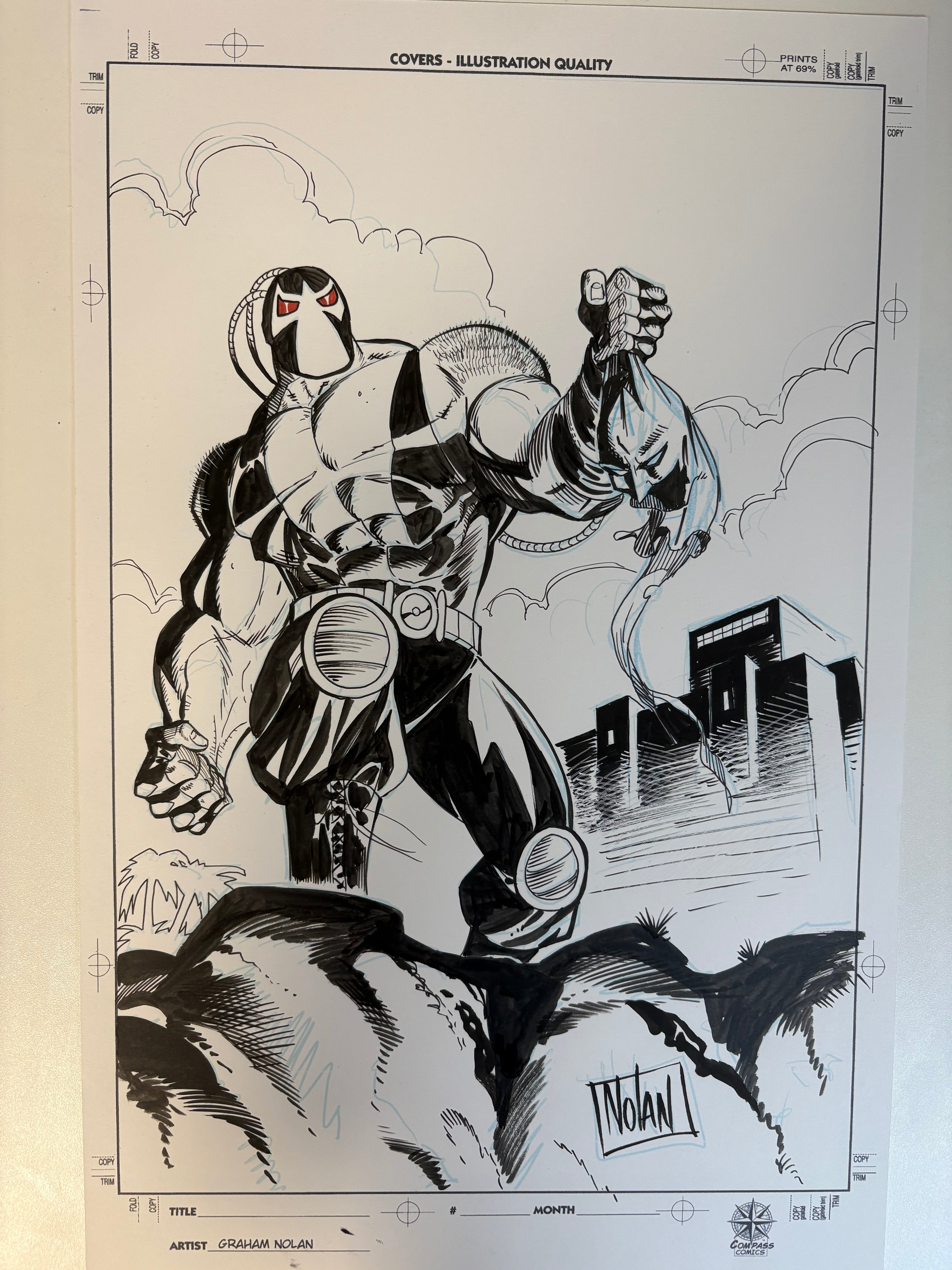 Graham Nolan - Bane - Original Art