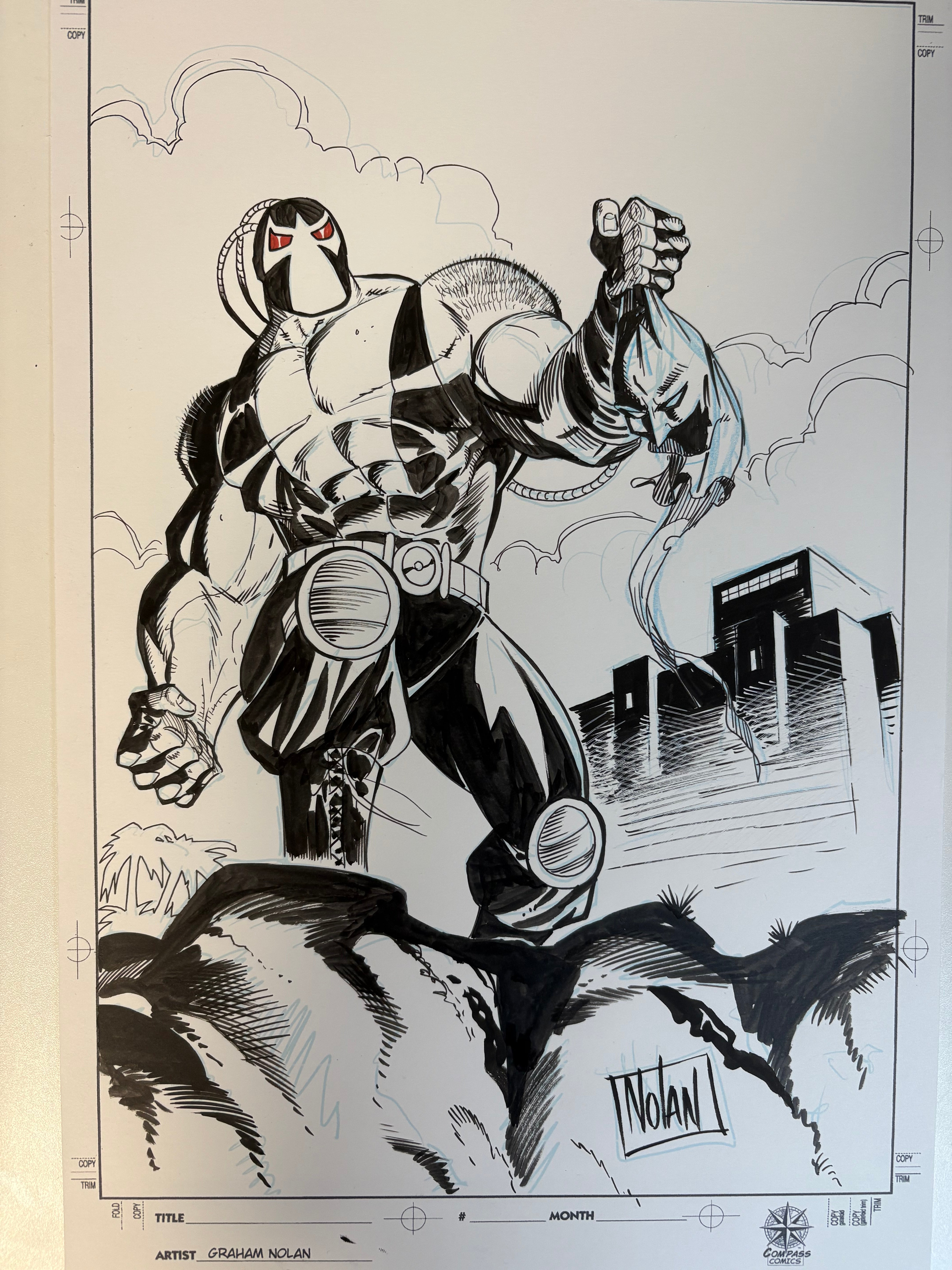 Graham Nolan - Bane - Original Art