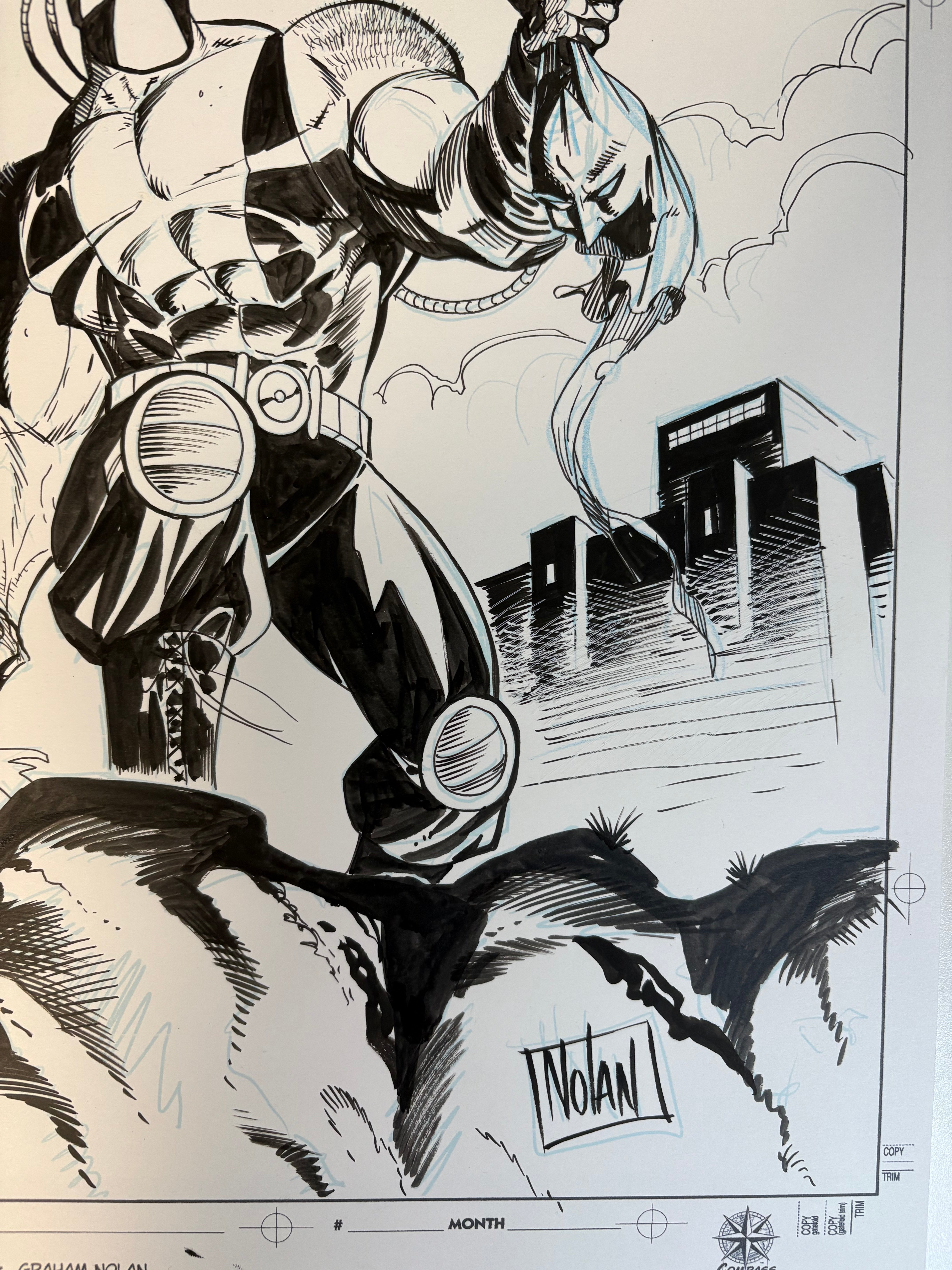 Graham Nolan - Bane - Original Art