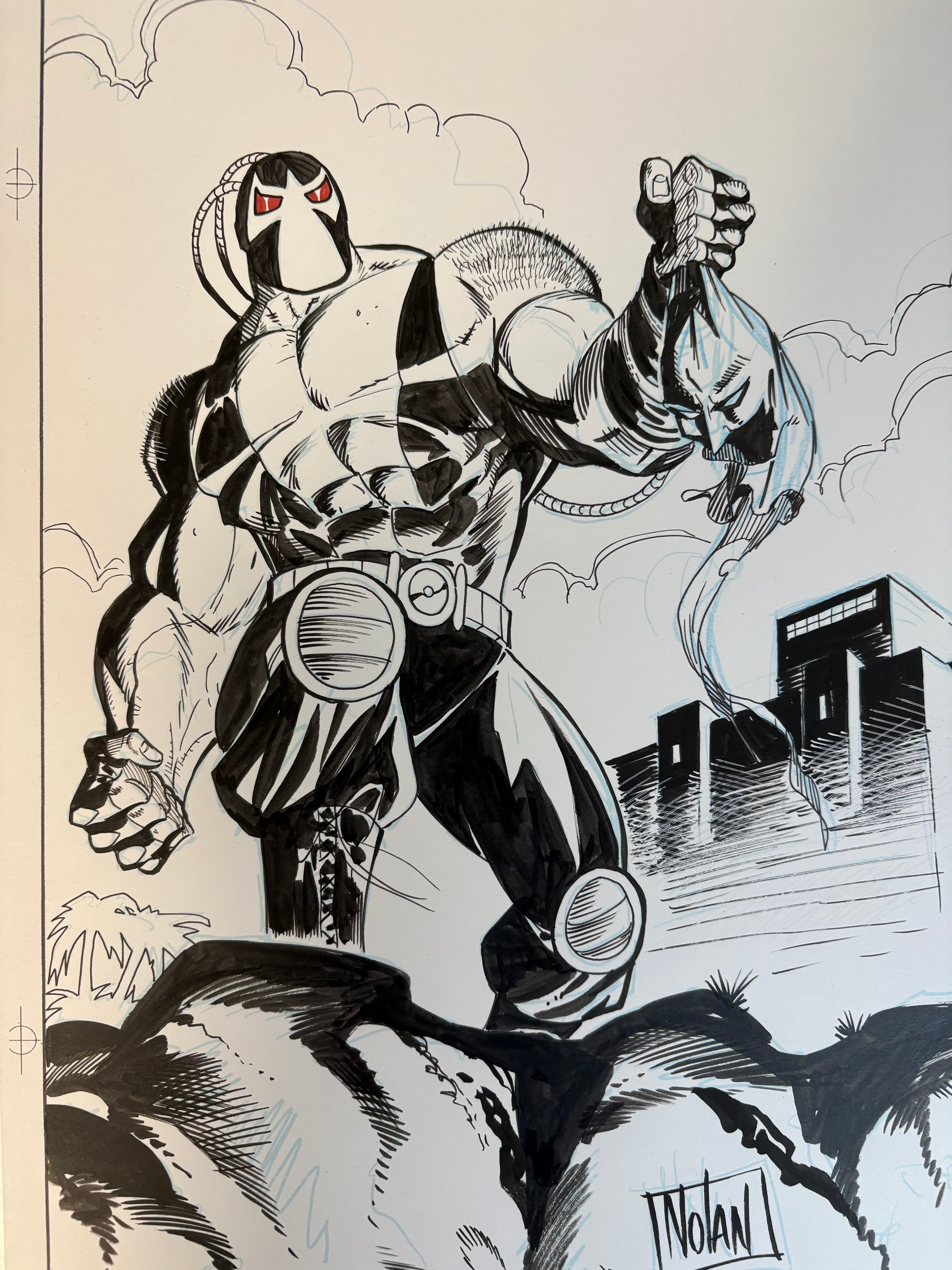 Graham Nolan - Bane - Original Art