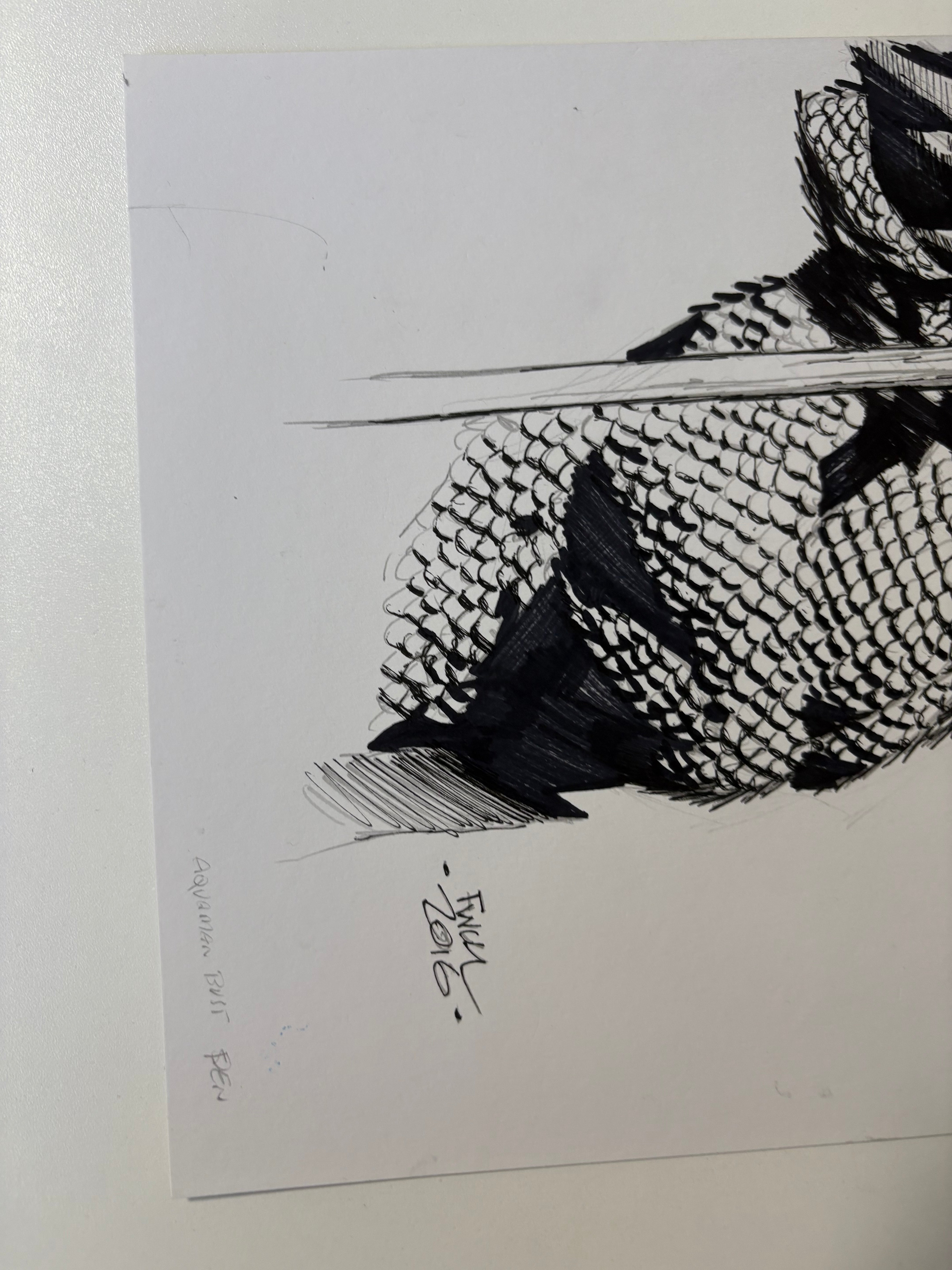 David Finch - Aquaman - Original Art