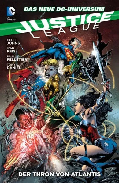 Justice League Paperback 3 (2013) - Der Thron von Atlantis