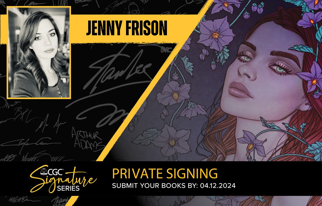 CGC Signature Series mit Jenny Frison