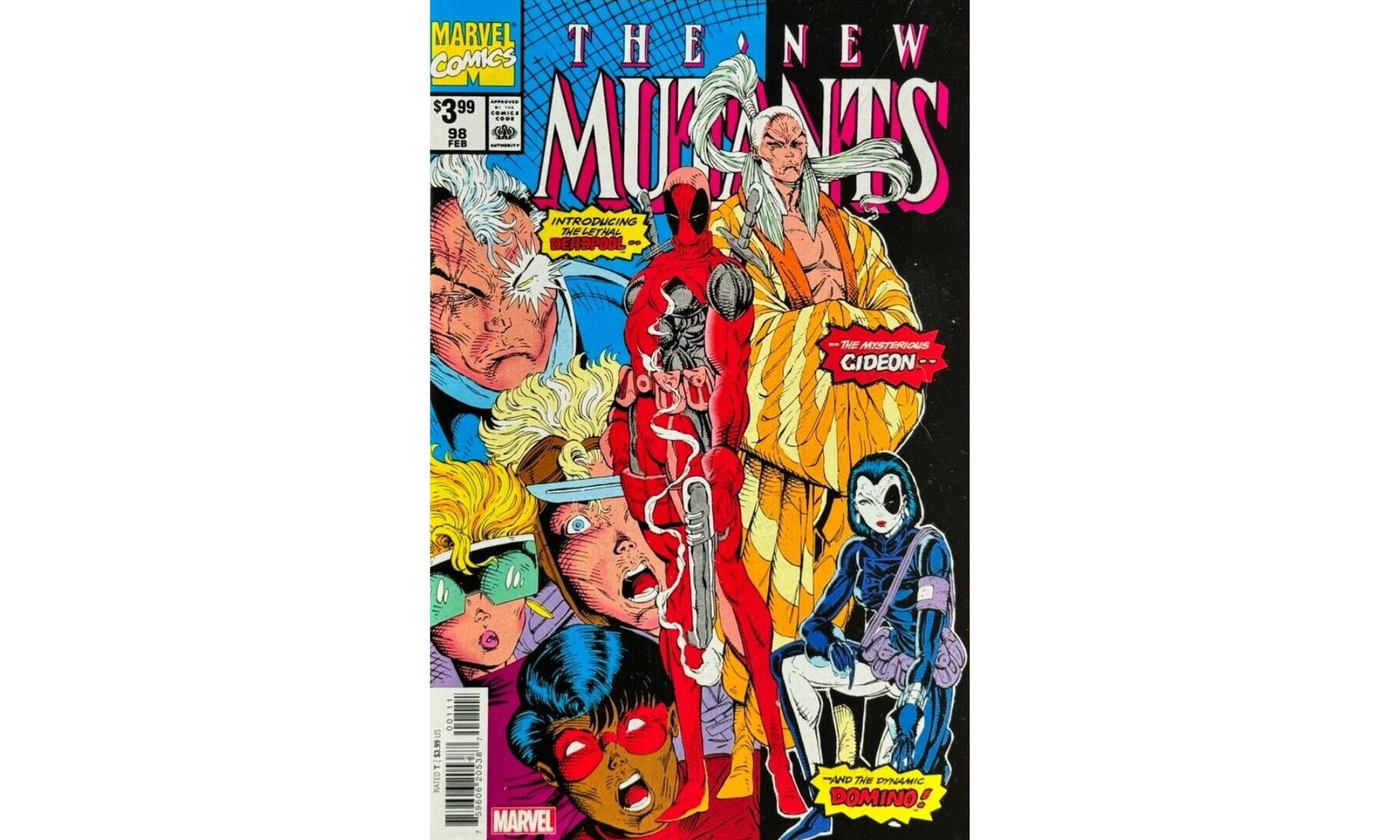 New Mutants #98 vor dem Grading