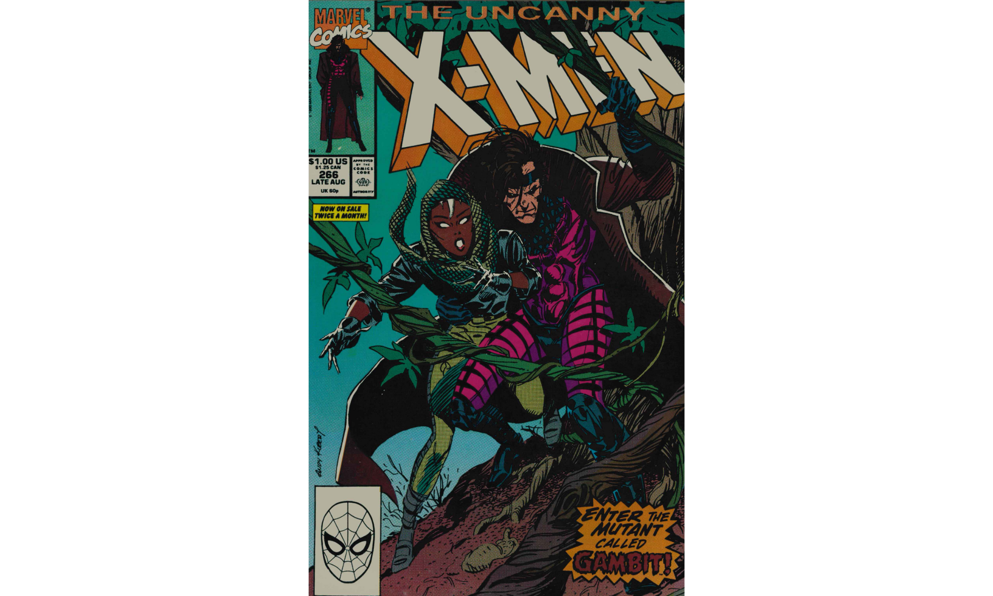 X-Men #266 vor dem Grading