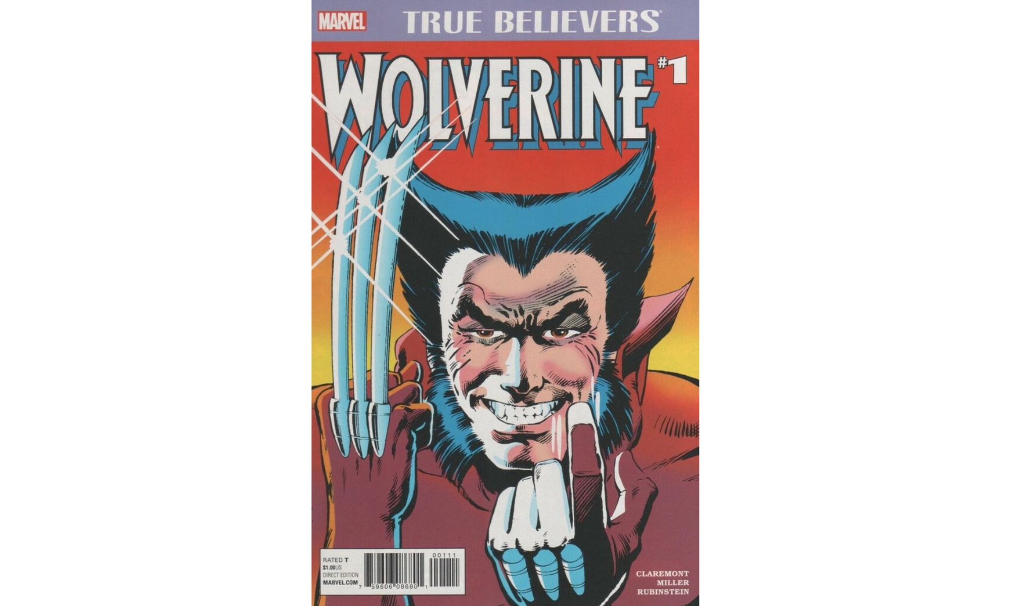 Wolverine True Belivers #1 vor dem Grading
