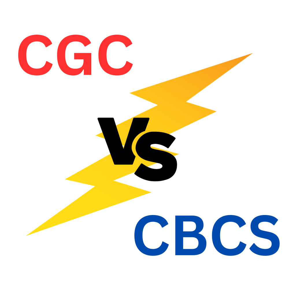 CGC vs CBCS Symbolbild