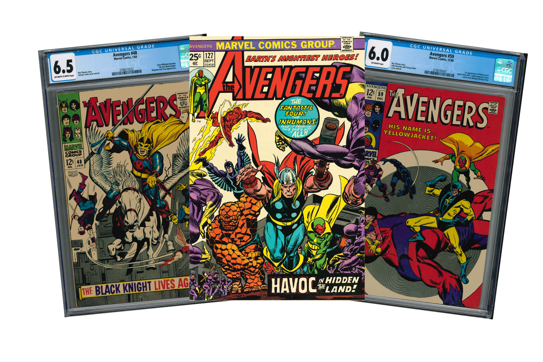 Avengers Comics aus Bronze & Silver Age Comics
