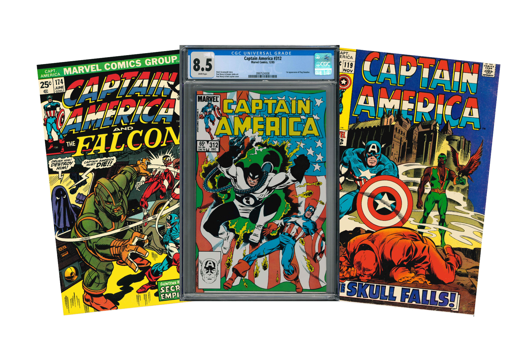Captain America Comics aus Bronze Age und Silver Age