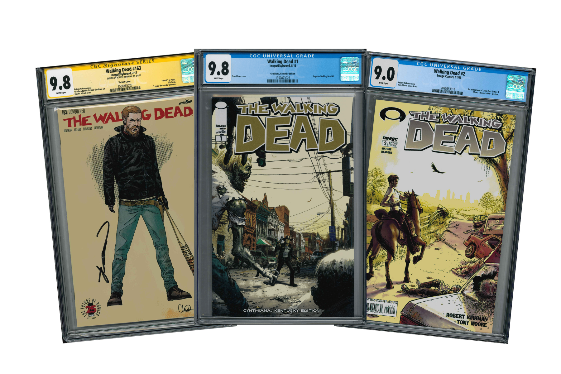 Walking Dead Comics Graded von CGC
