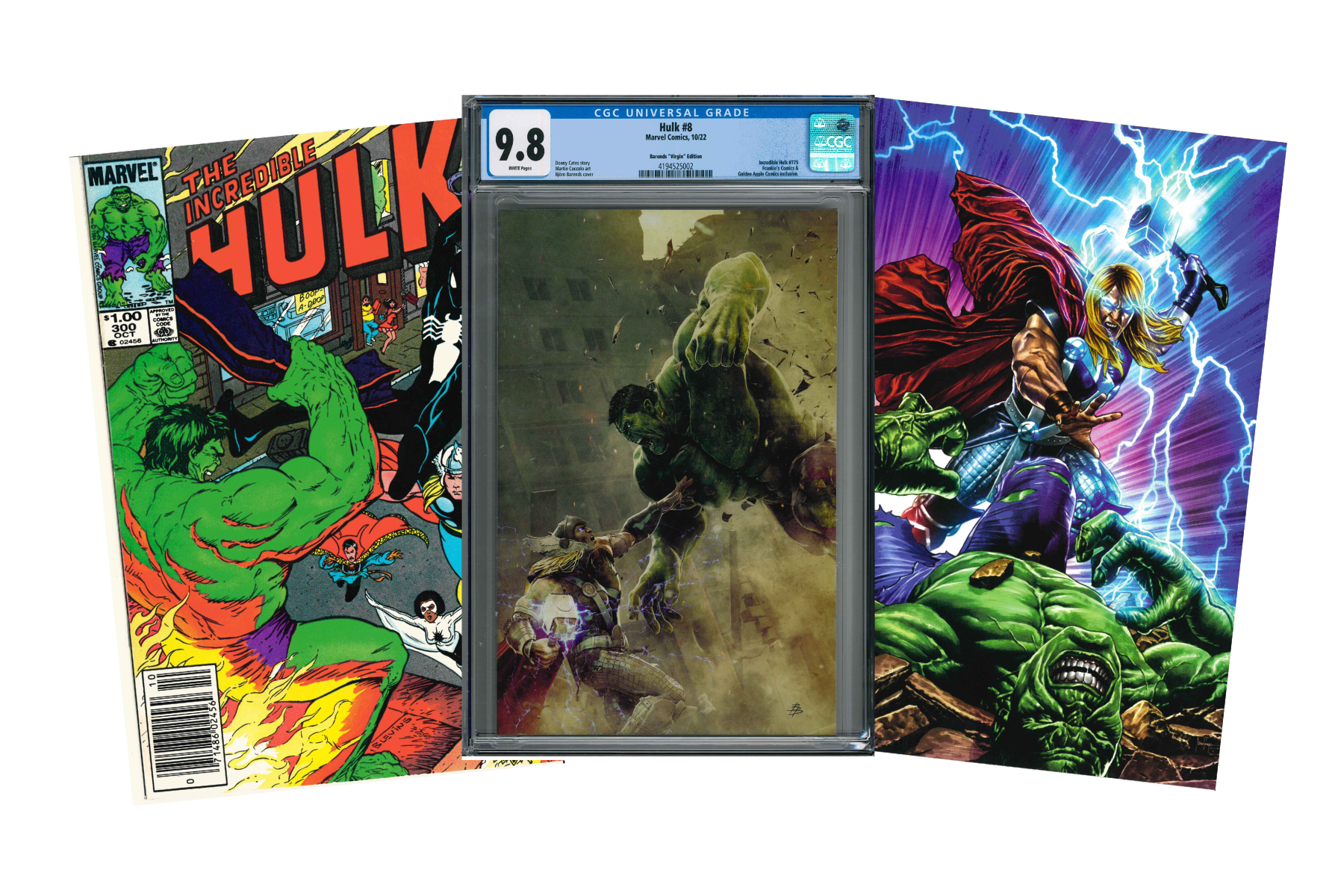 Hulk & Incredible Hulk Comics aus Modern & Bronze Age
