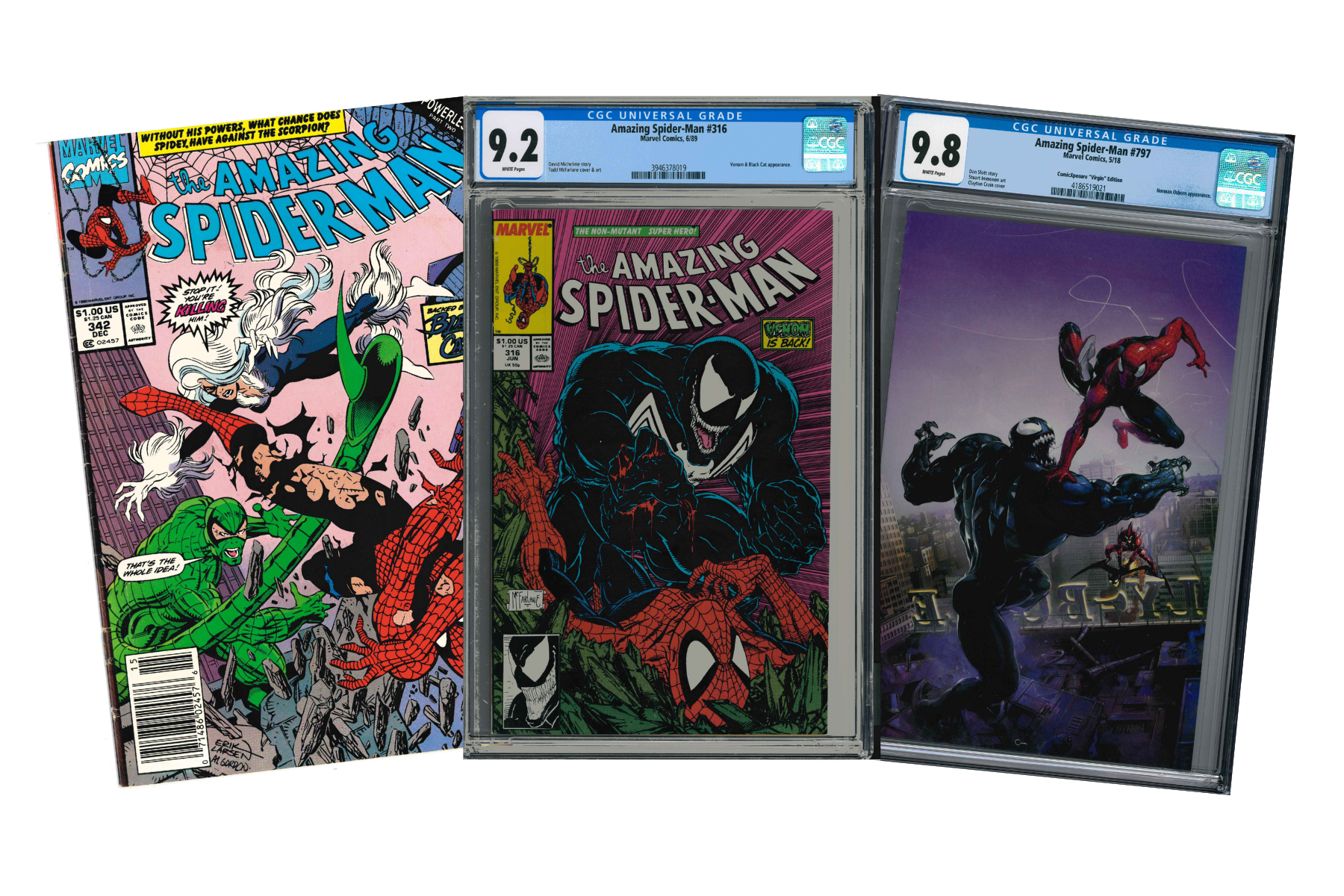 Über 400 The Amazing Spider-Man Comics