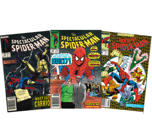 3x Spider-Man Comic-Bundle