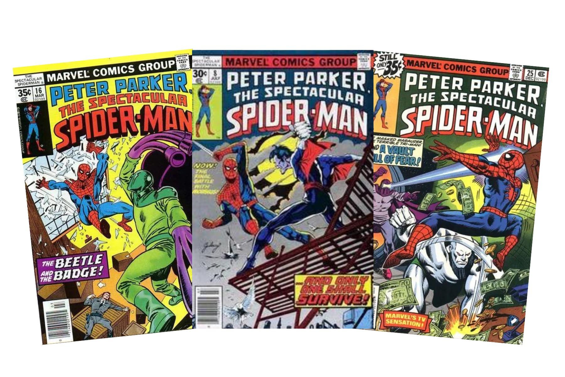 Spectacular Spider-Man #16, Spectacular Spider-Man #8, Spectacular Spider-Man #25