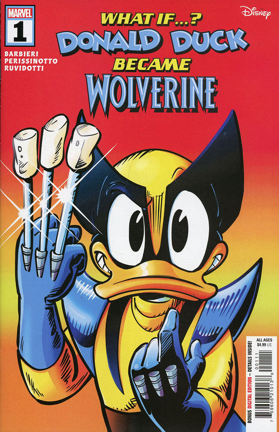 What If Donald Duck became Wolverine #1