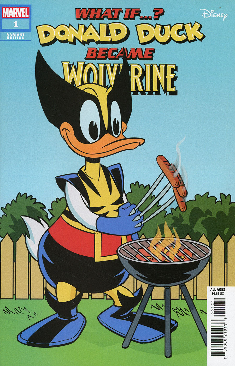 What If Donald Duck became Wolverine #1