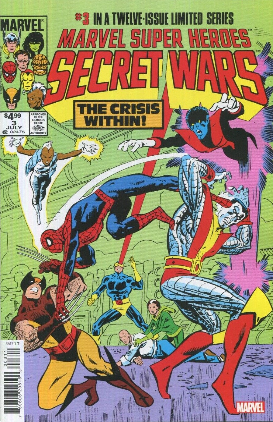 Marvel Super-Heroes Secret Wars #3 Facsimile