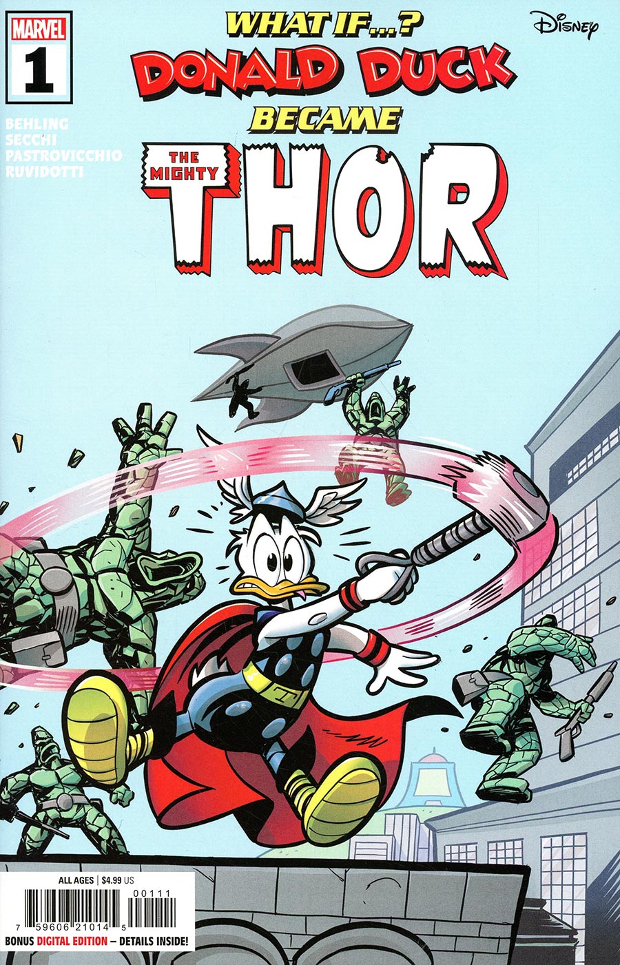What If Donald Duck became Thor #1