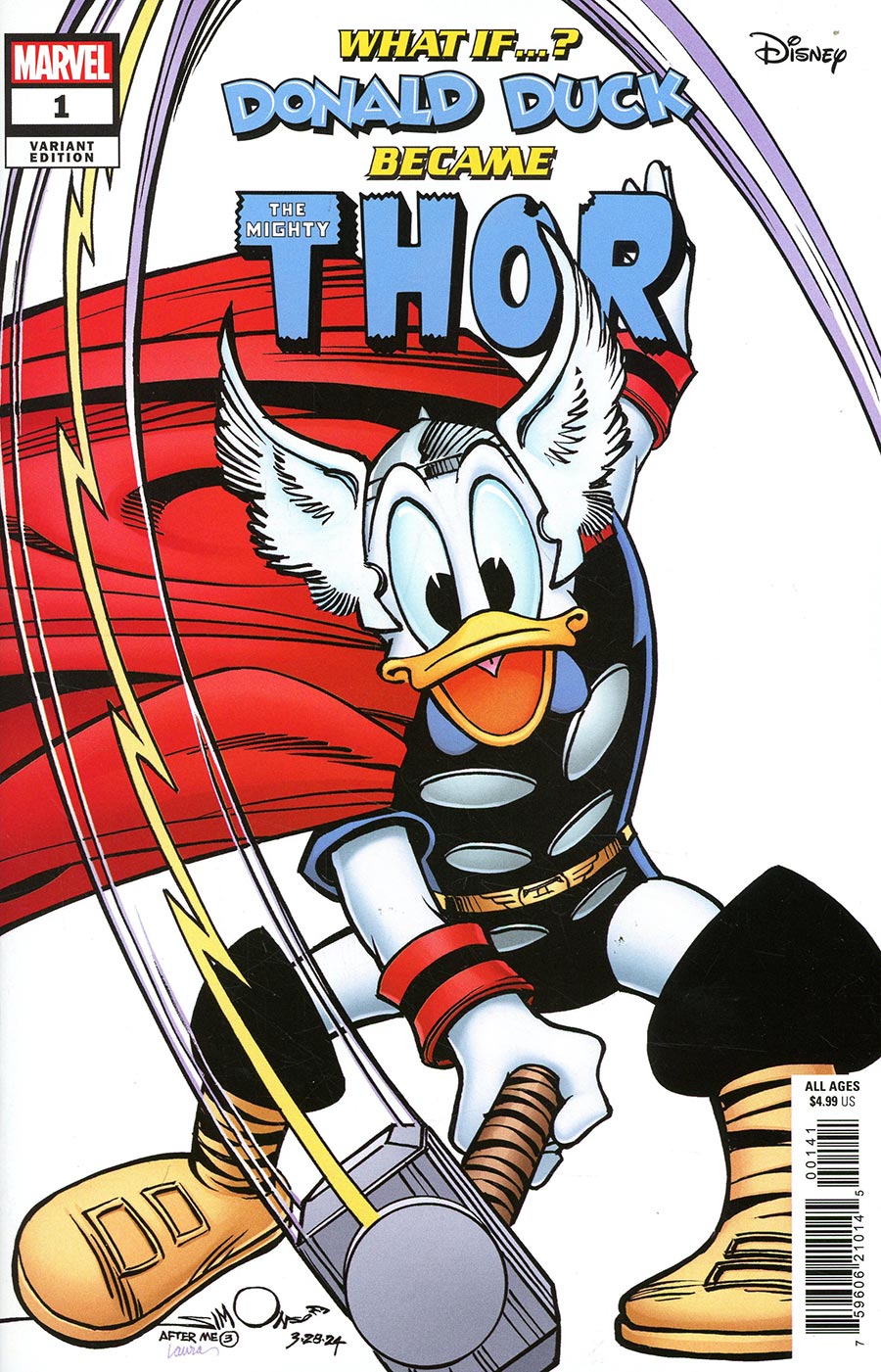 What If Donald Duck became Thor #1