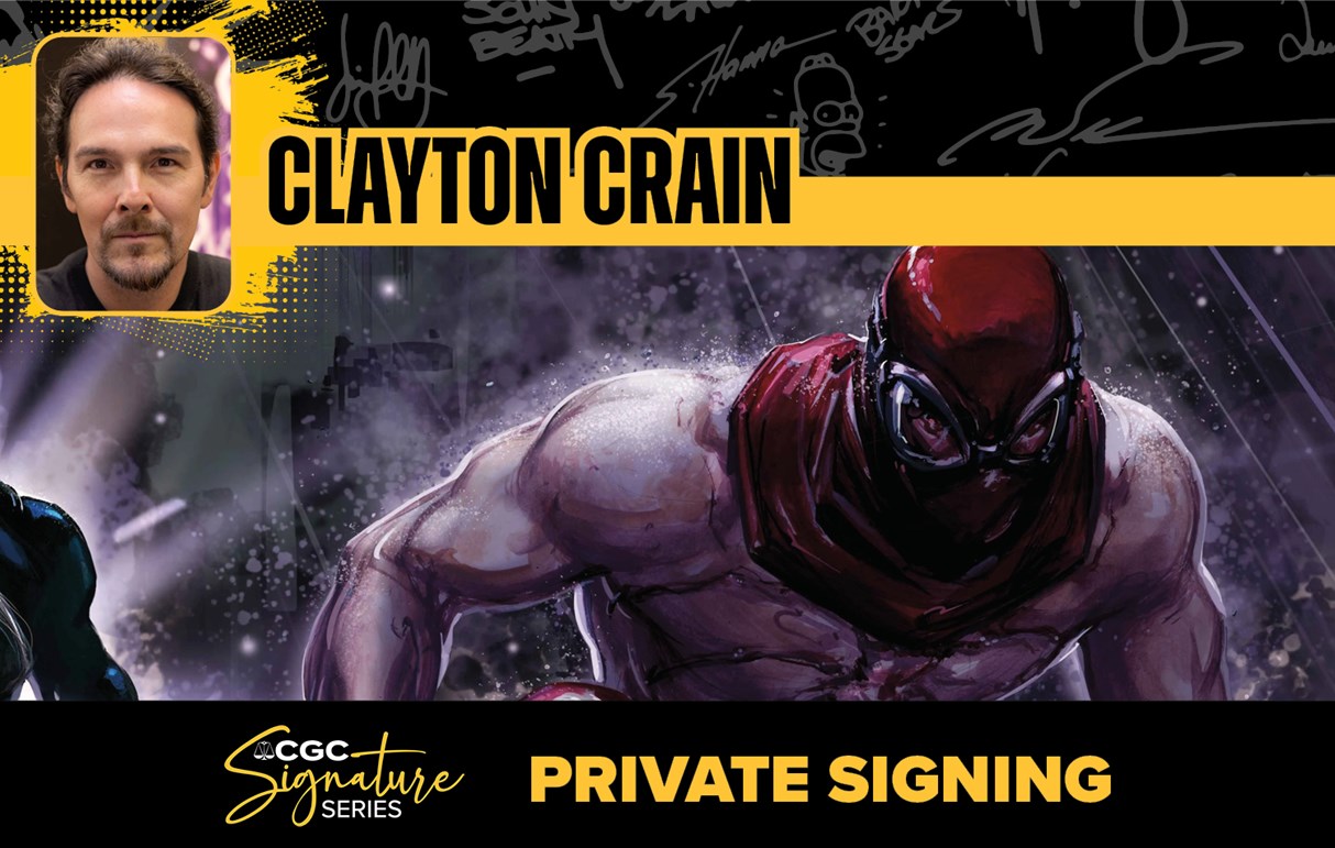 CGC Signature Series mit Clayton Crain
