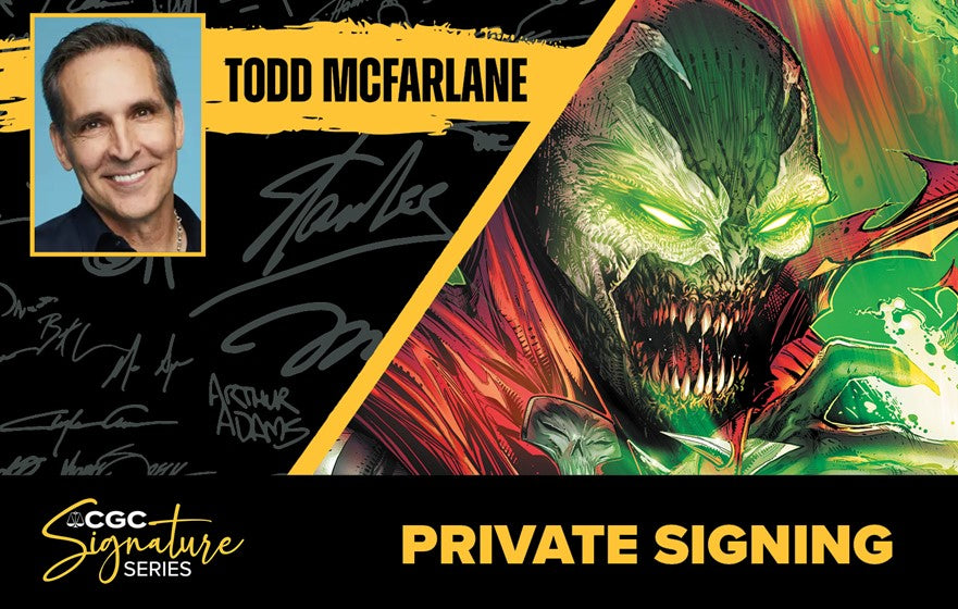 CGC Signature Series mit Todd McFarlane