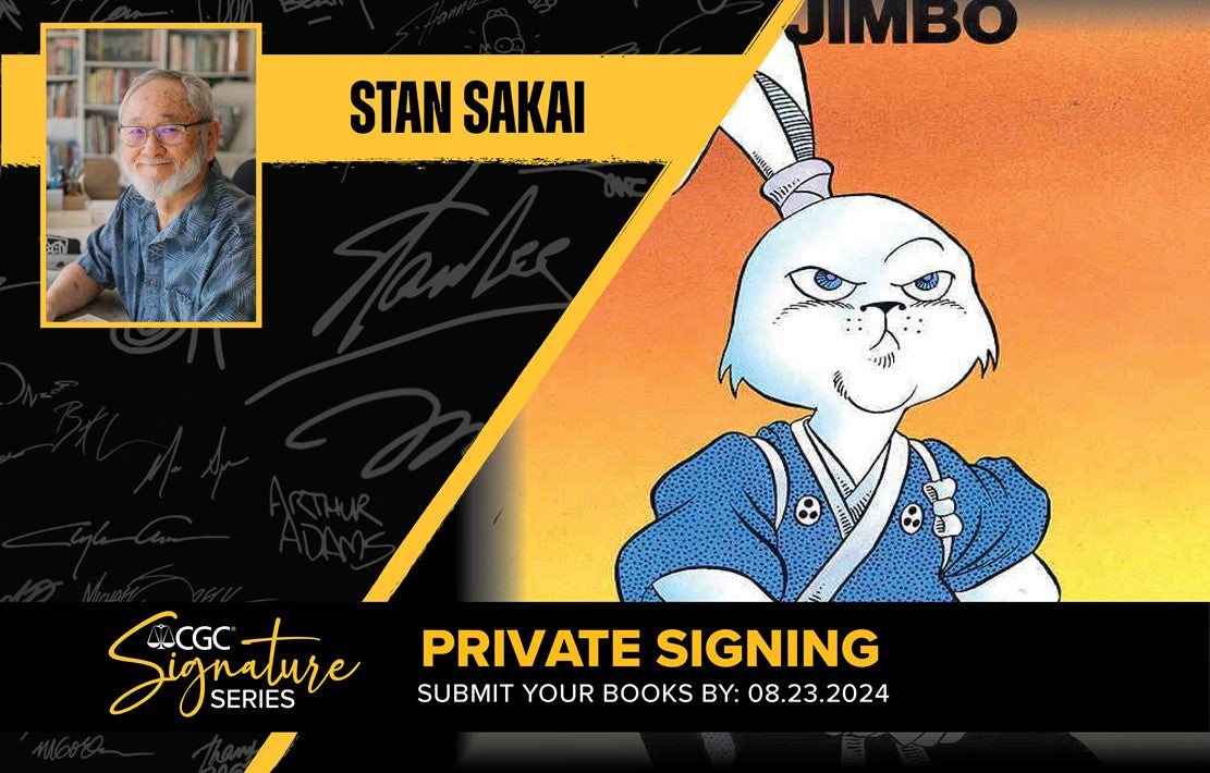 CGC Signature Series with Stan Sakai