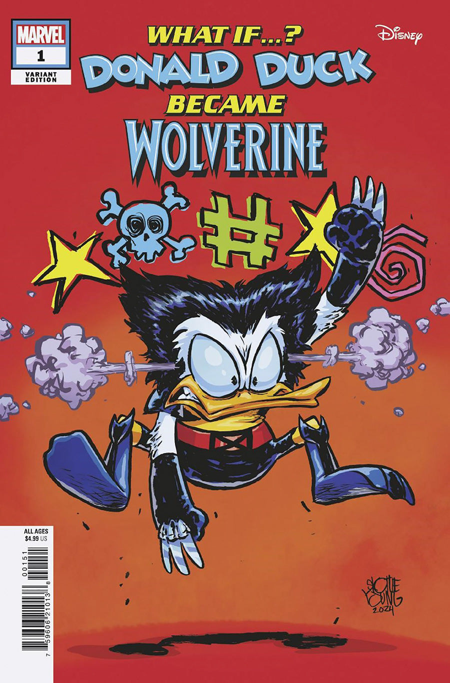 What If Donald Duck became Wolverine #1