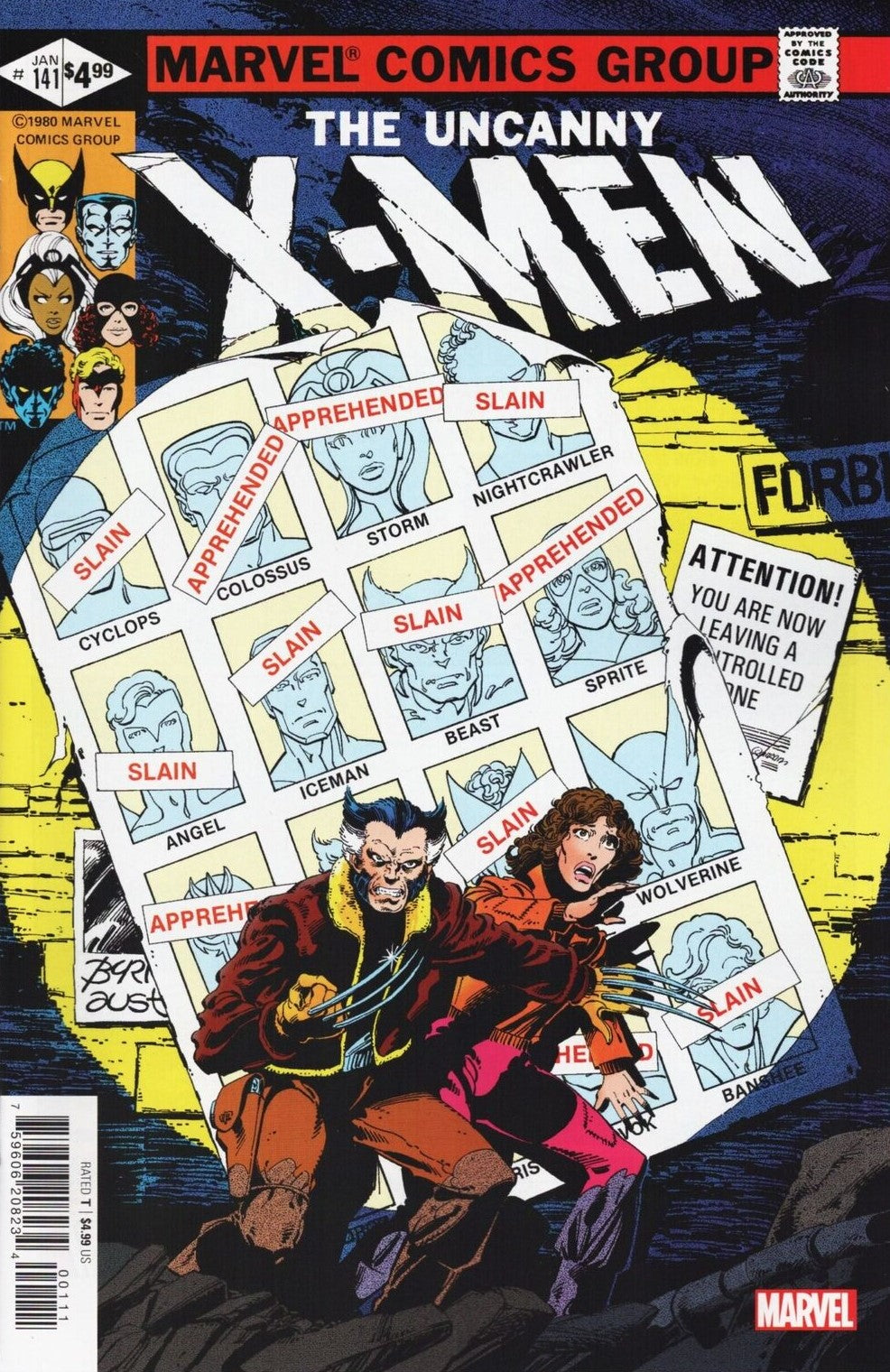 Uncanny X-Men #141 Facsimile