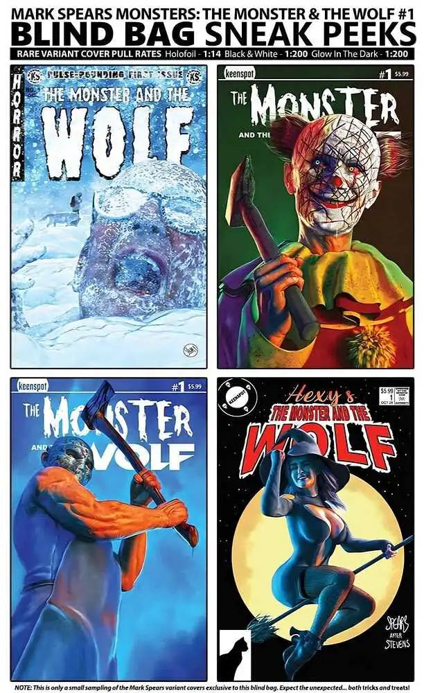 Mark Spears Monsters and the Wolf - Blind Bag