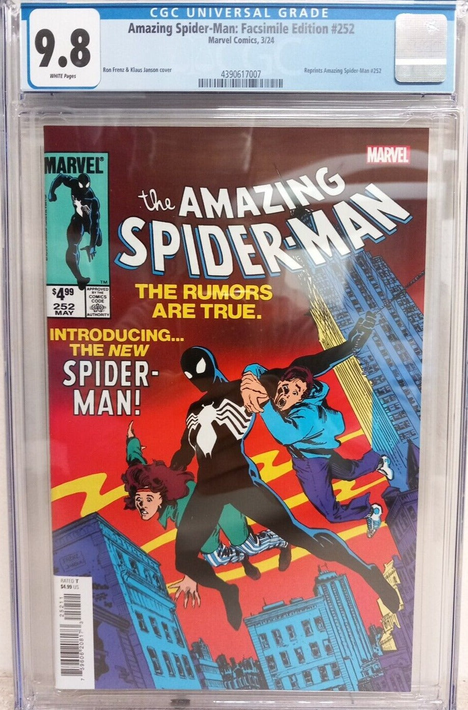 Amazing Spider-Man: Facsimile Edition #252