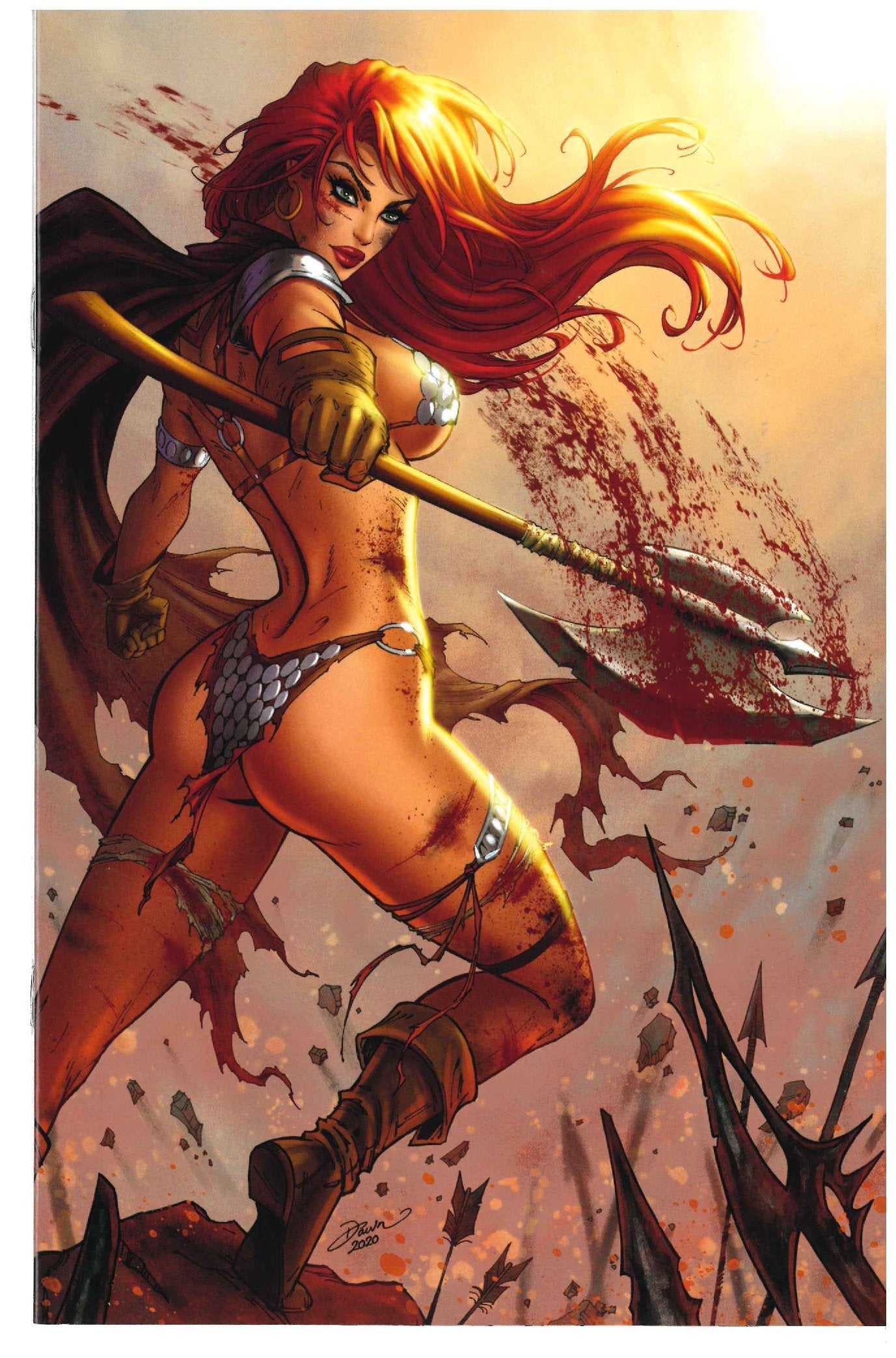 Red Sonja #5 Dawn McTeigue Variant Cover
