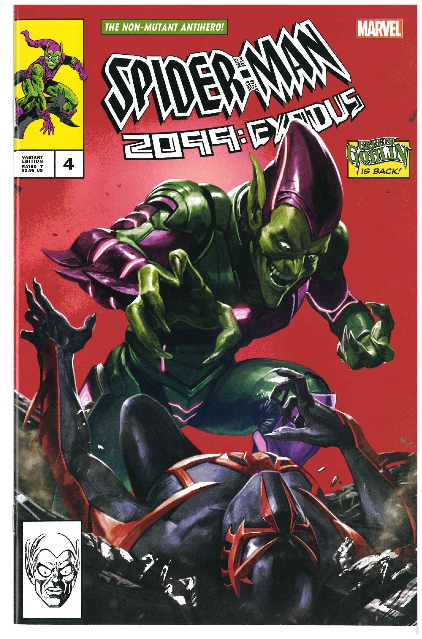 Spider-Man 2099: Exodus #4 Skan Srisuwan Virign  & Trade Dress Variant