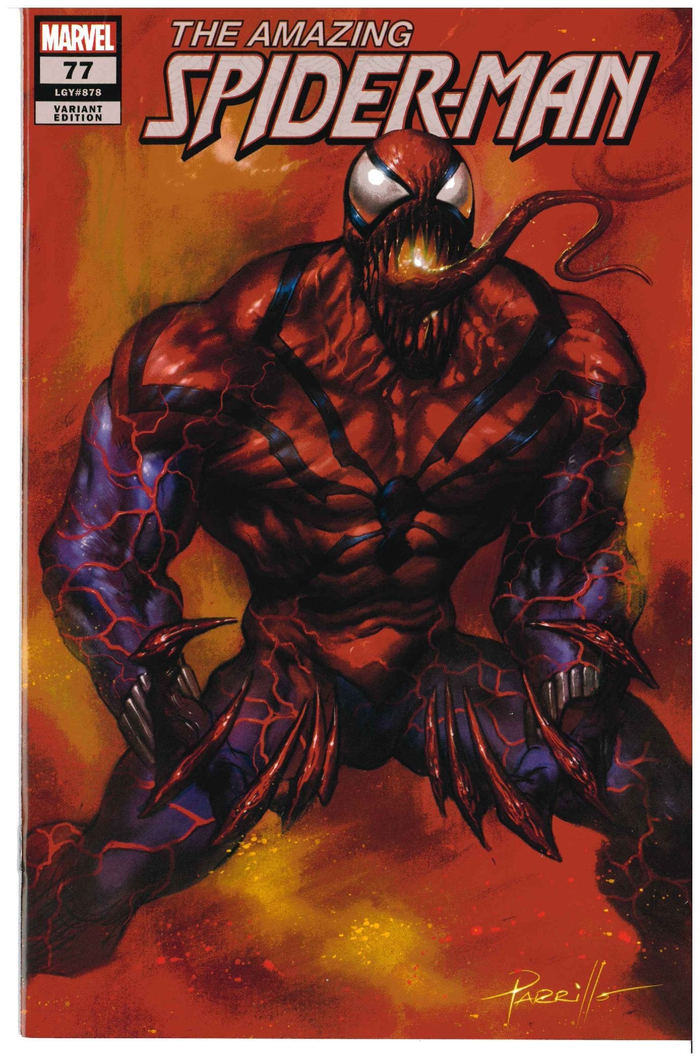 Amazing Spider-Man #77 Lucio Parrillo Carnage 