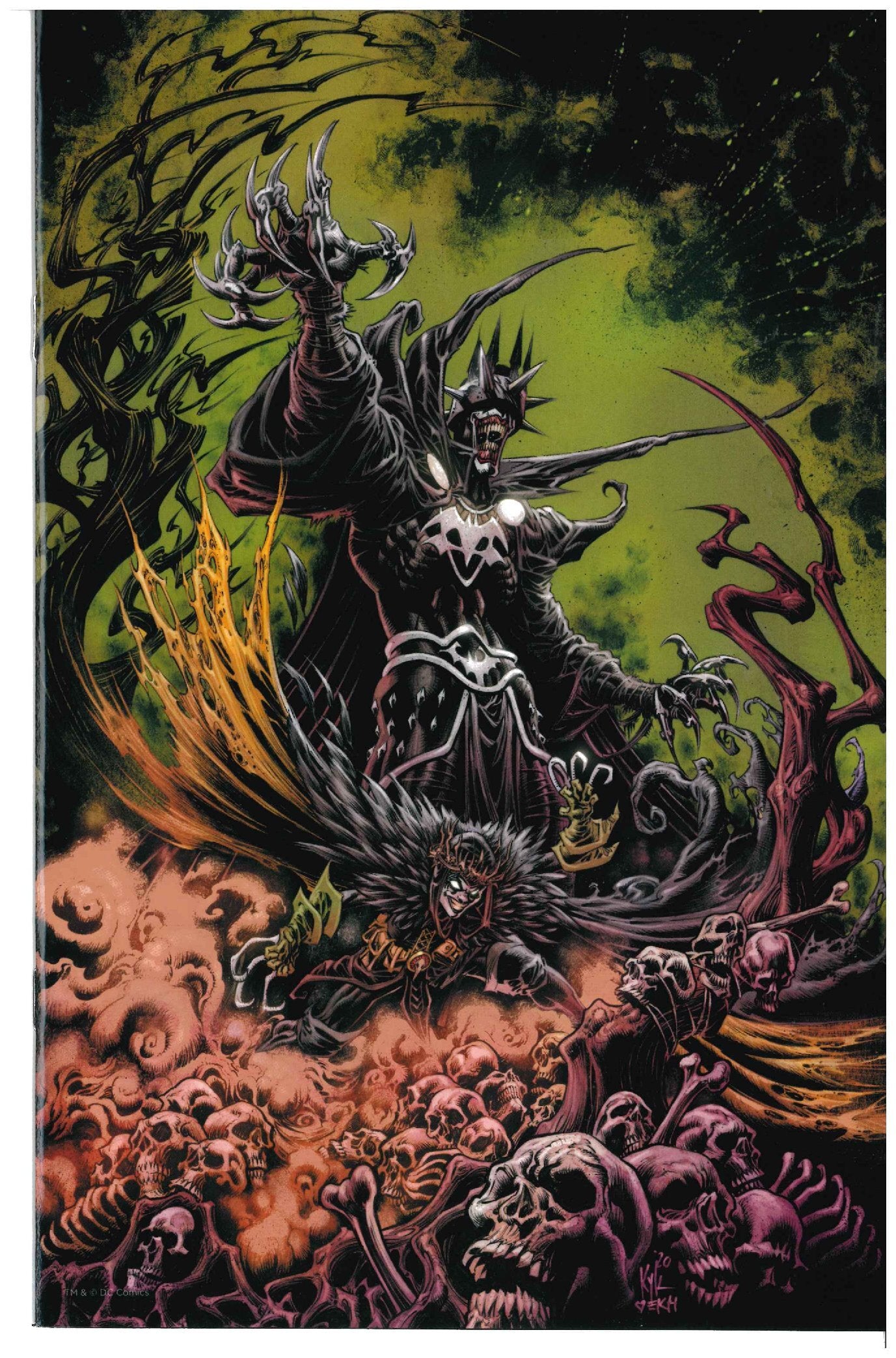 Dark Nights: Death Metal #6 Kyle Hotz Variant B