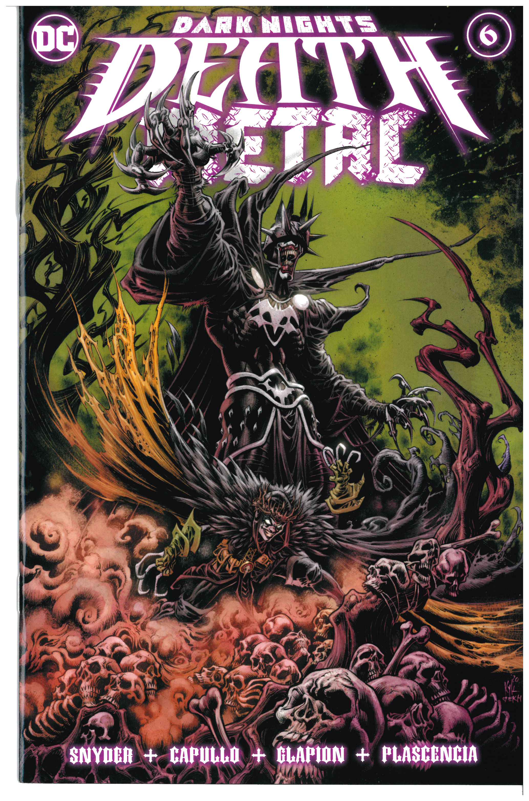 Dark Nights: Death Metal #6 Kyle Hotz Variant A