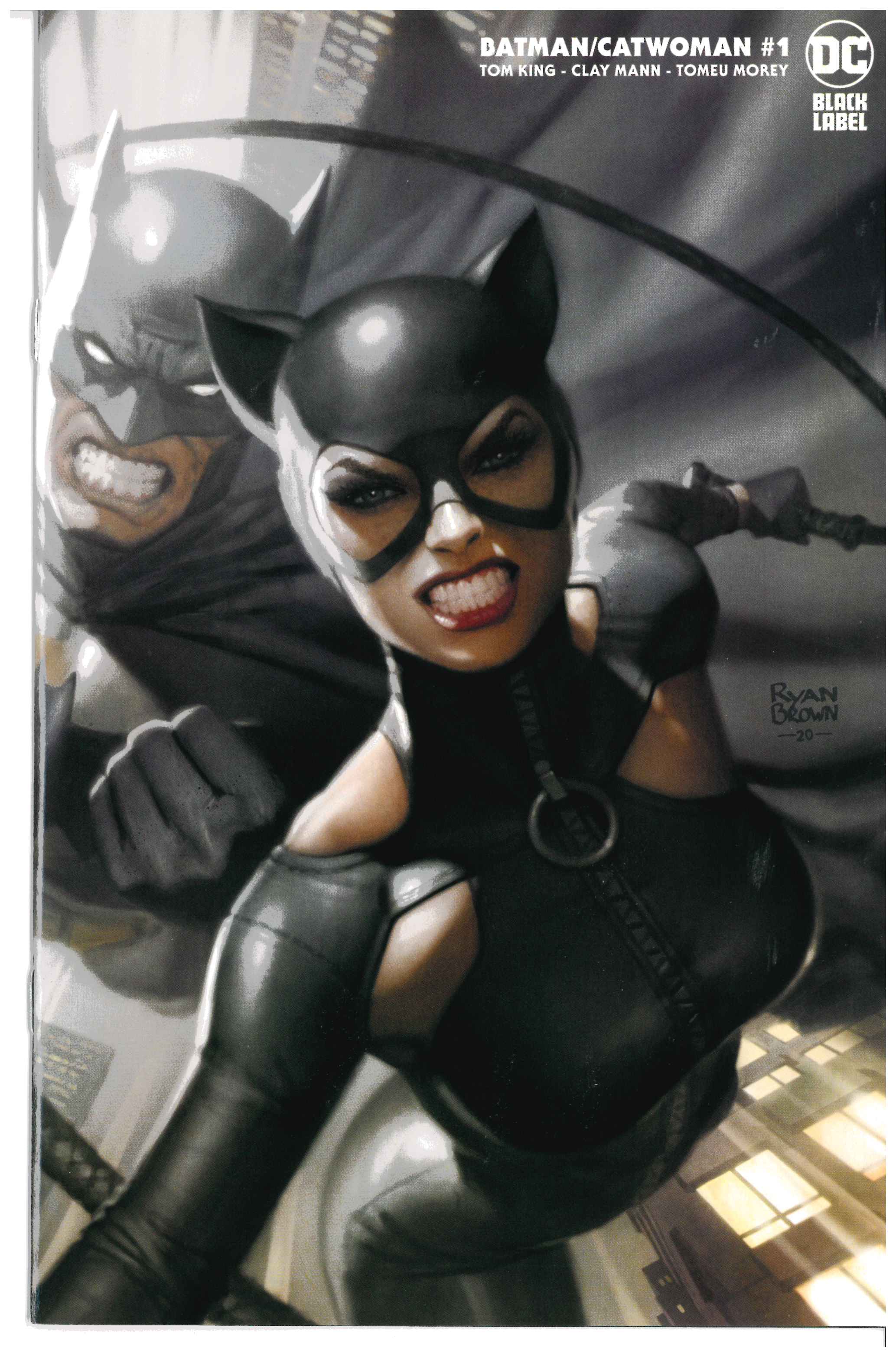 Batman / Catwoman #1 Ryan Brown Cover B