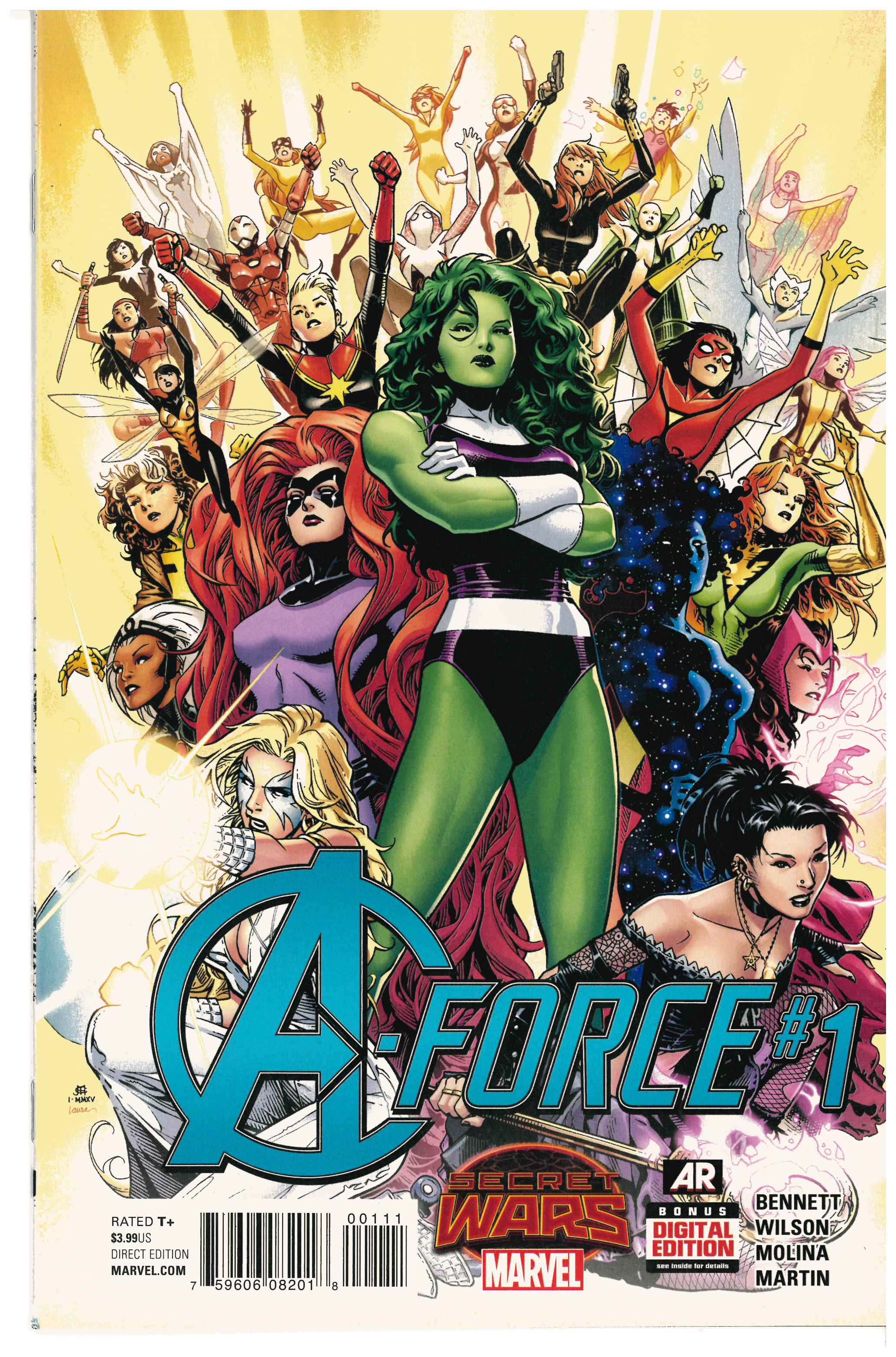 A-Force #1 Jim Cheung Cover 