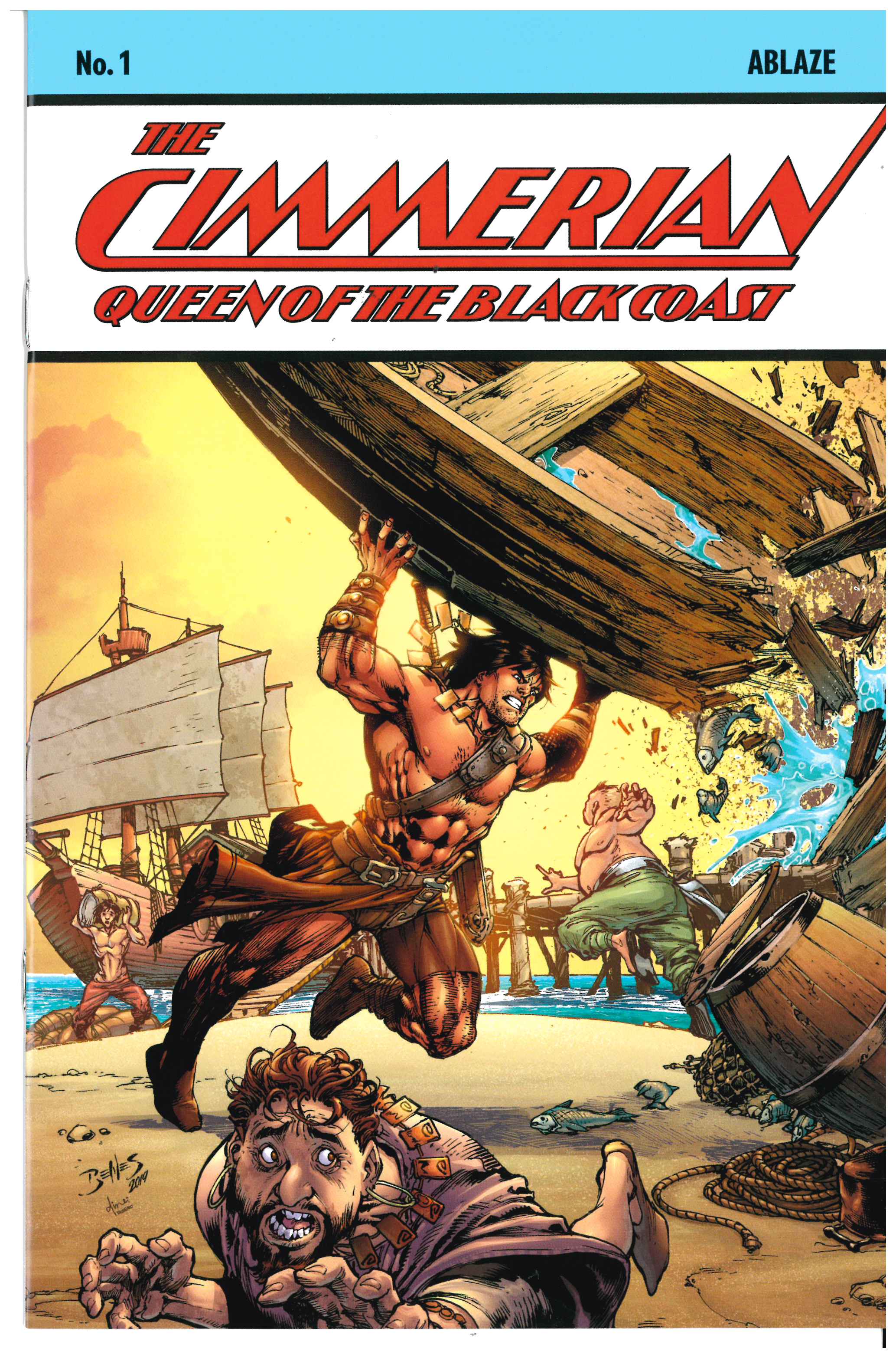 The Cimmerian: Queen Of The Black Coast #1