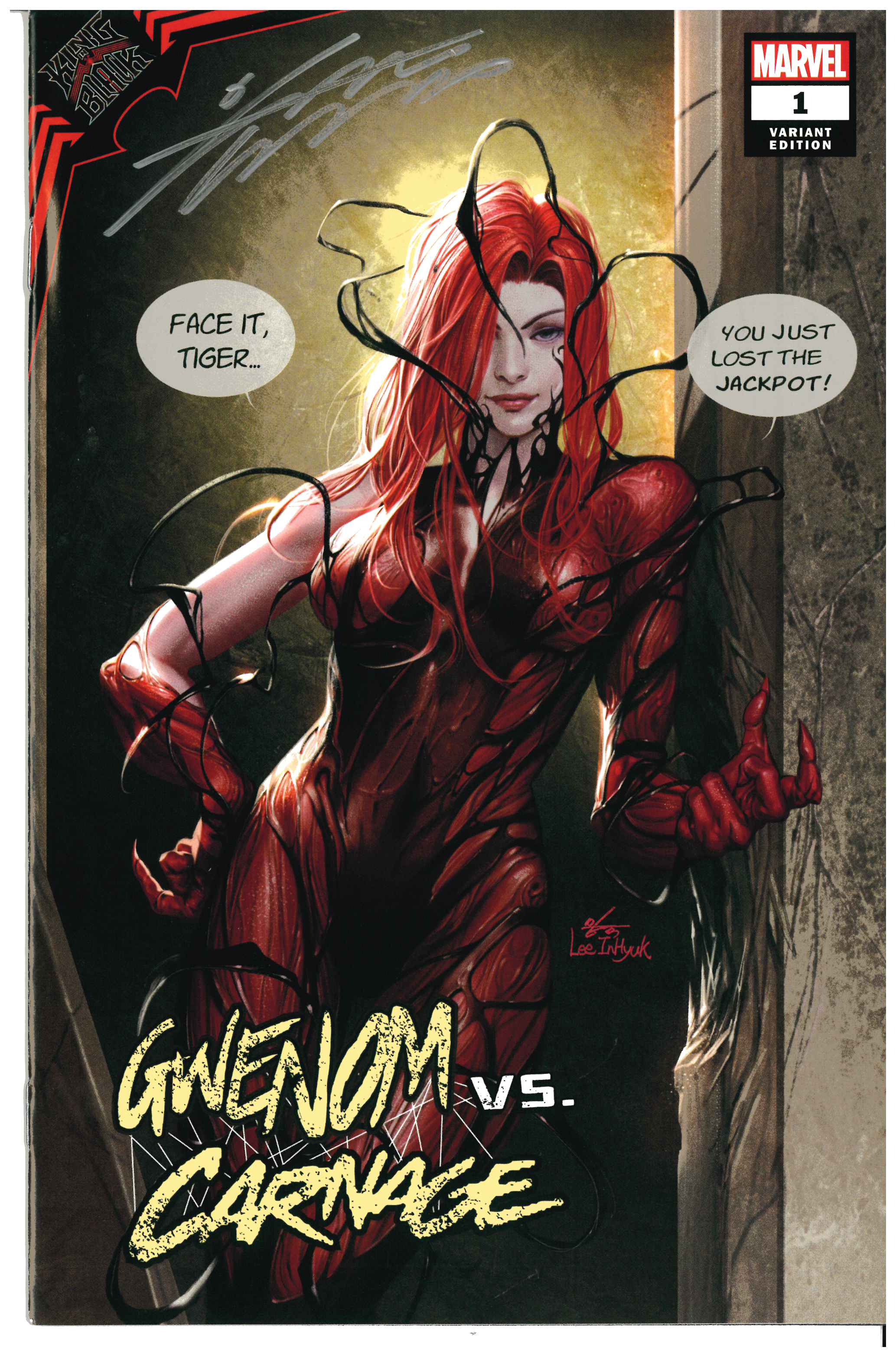 King in Black: Gwenom Vs Carnage #1 | Signed by InHyuk Lee