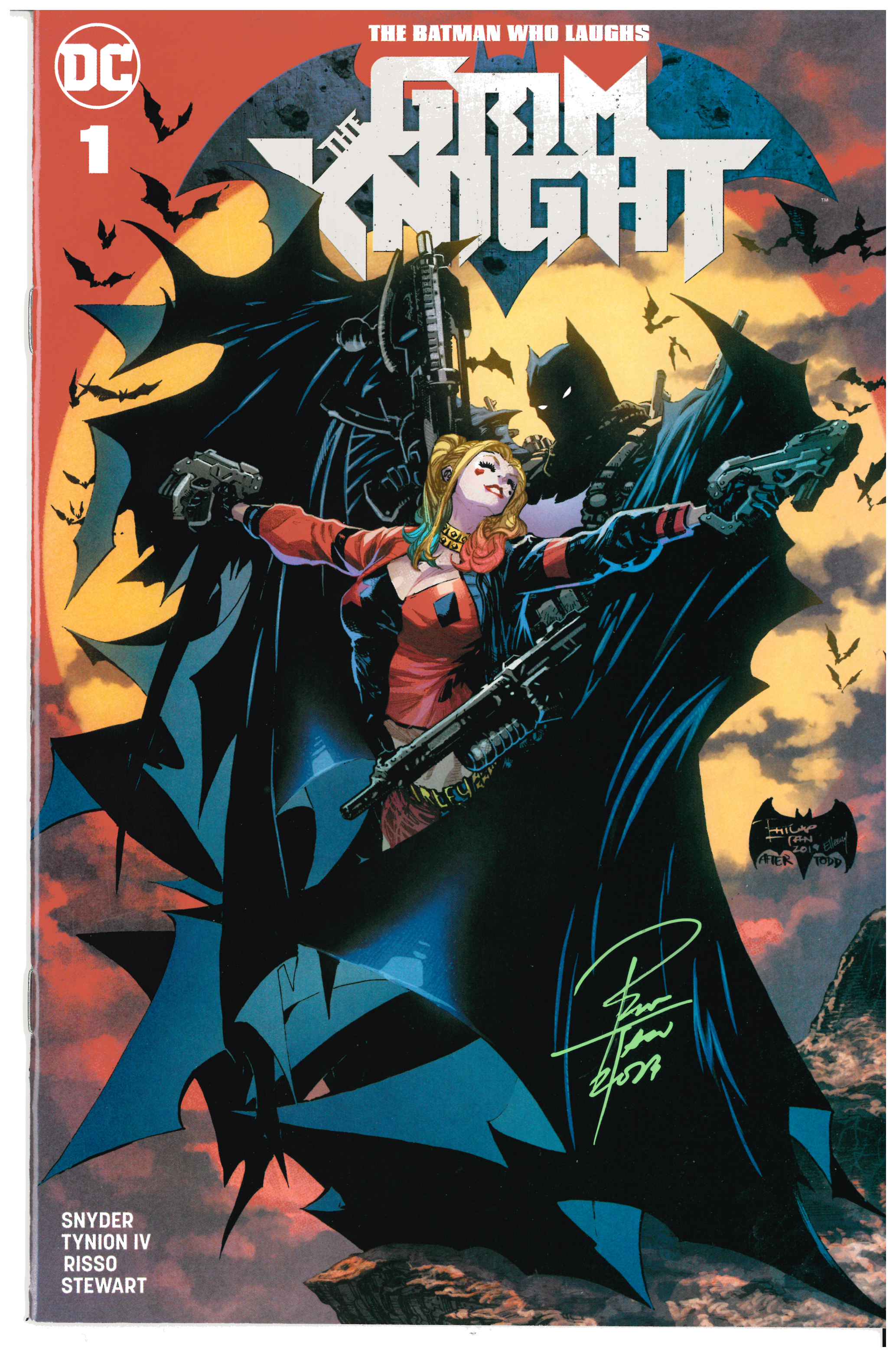 The Batman Who Laughs: The Grim Knight #1 | Signed by Phillip Tan