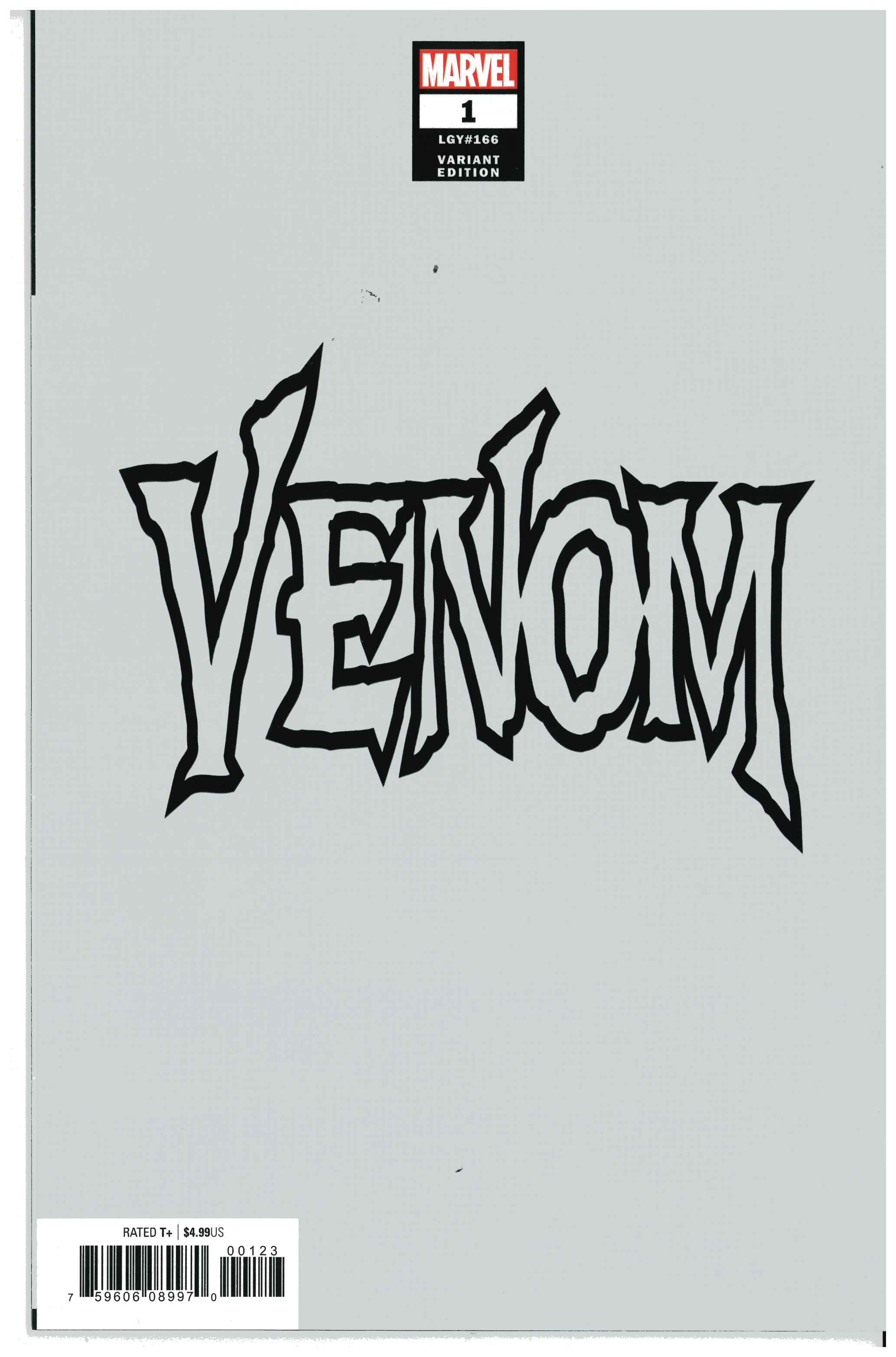 Venom #1 | Signed by David Nakayama backside