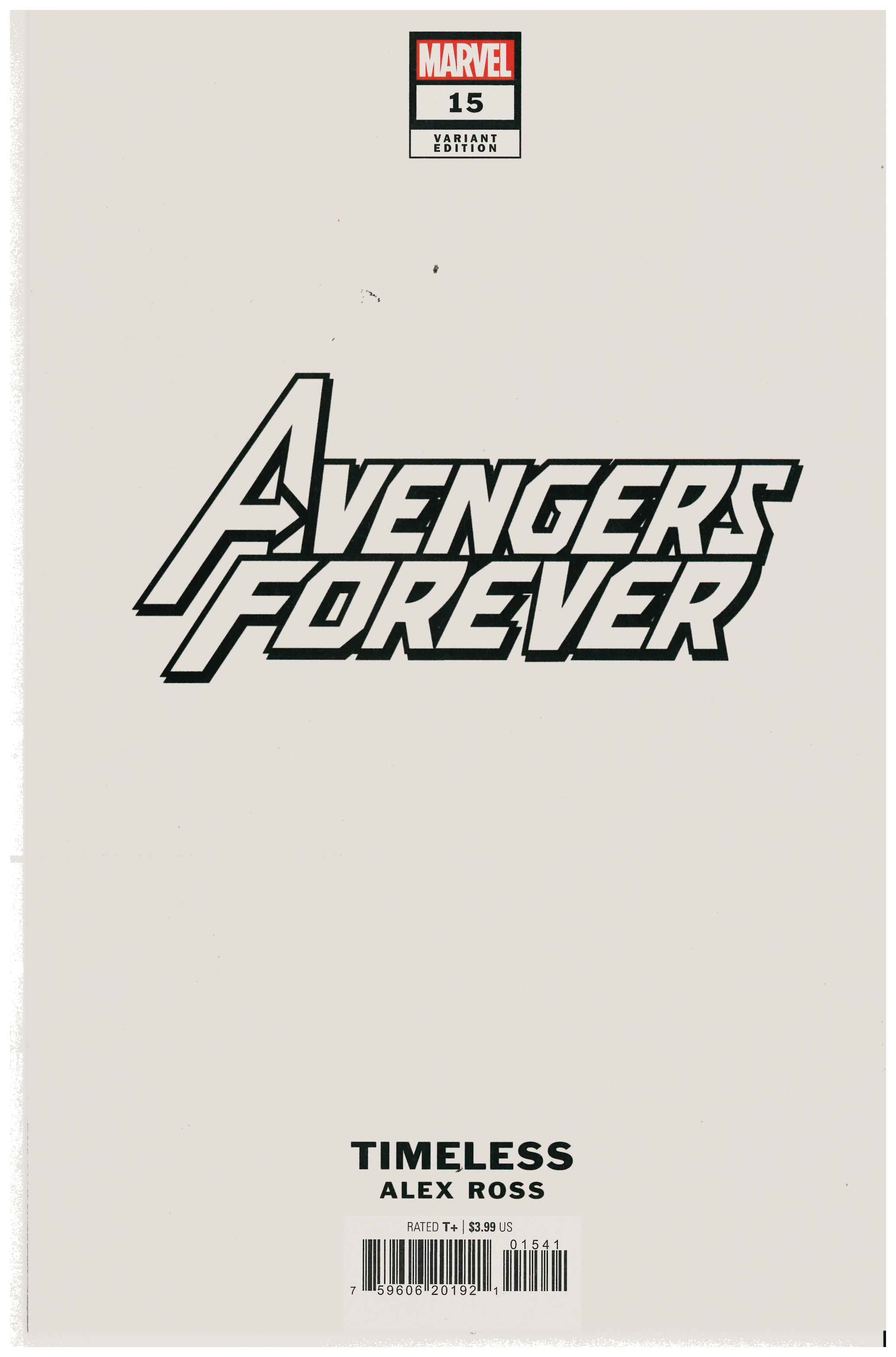 Avengers Forever #15 backside