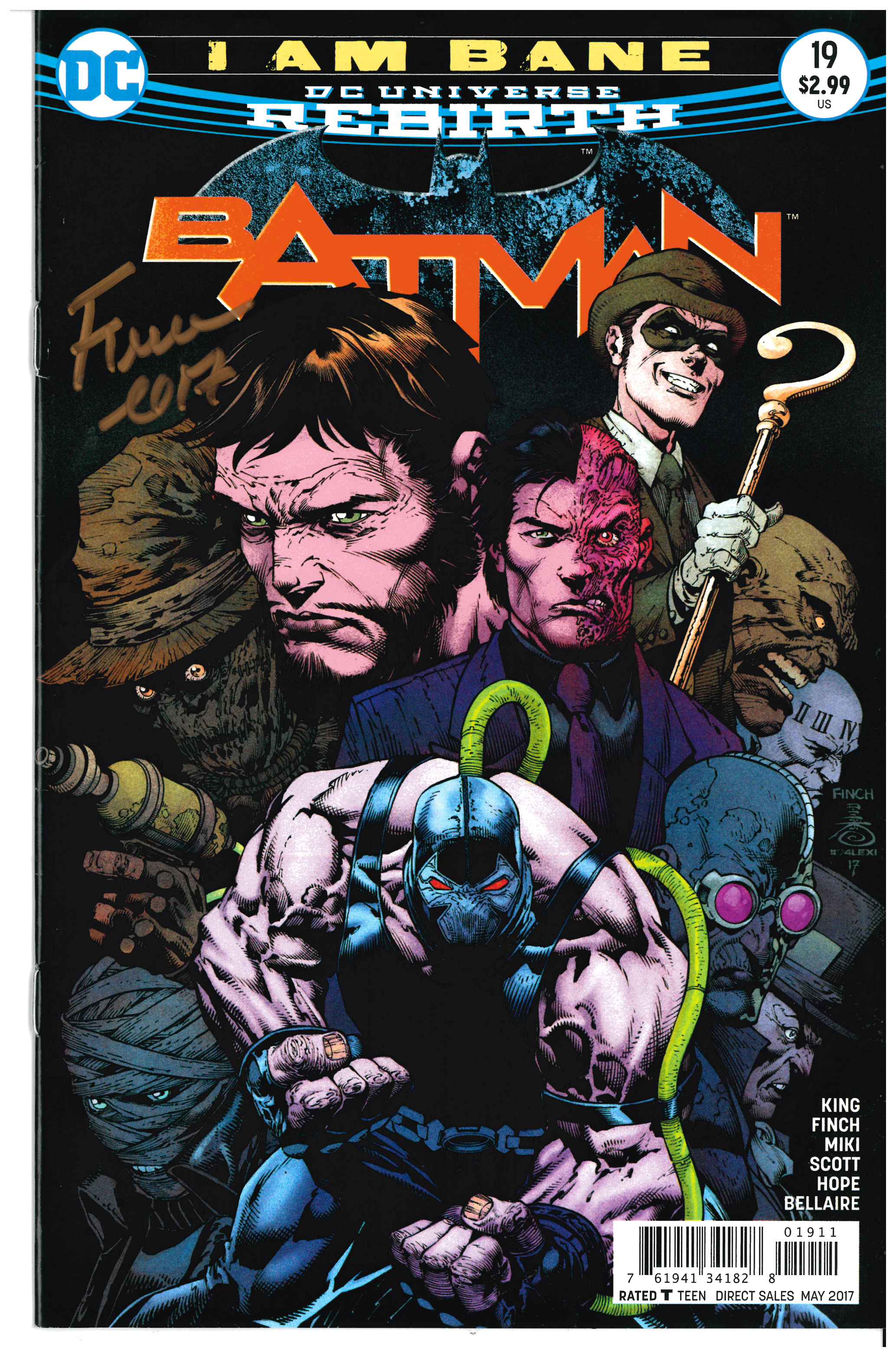 Batman #19 | Signed by David Finch