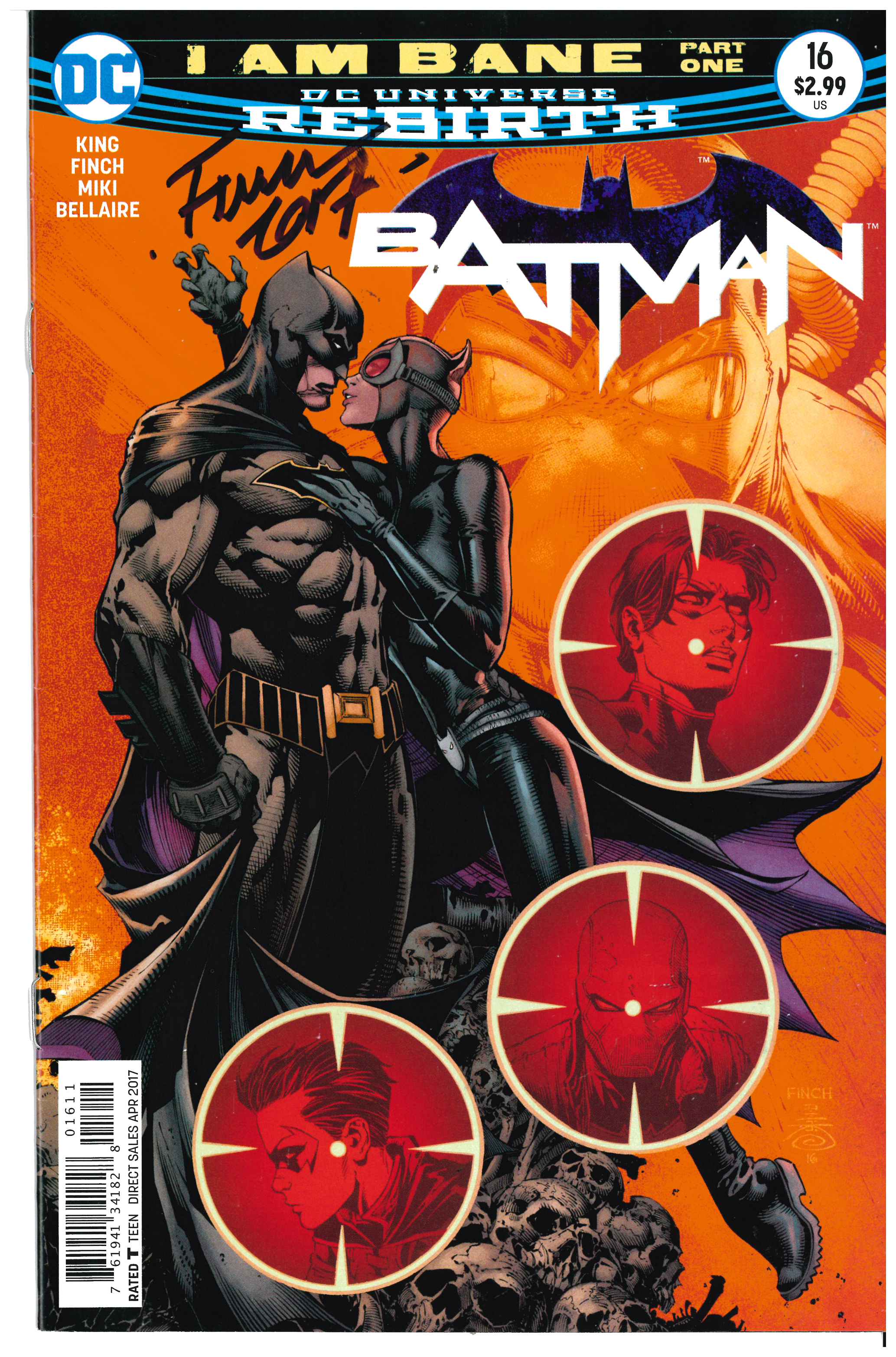 Batman #16 | Signed by David Finch