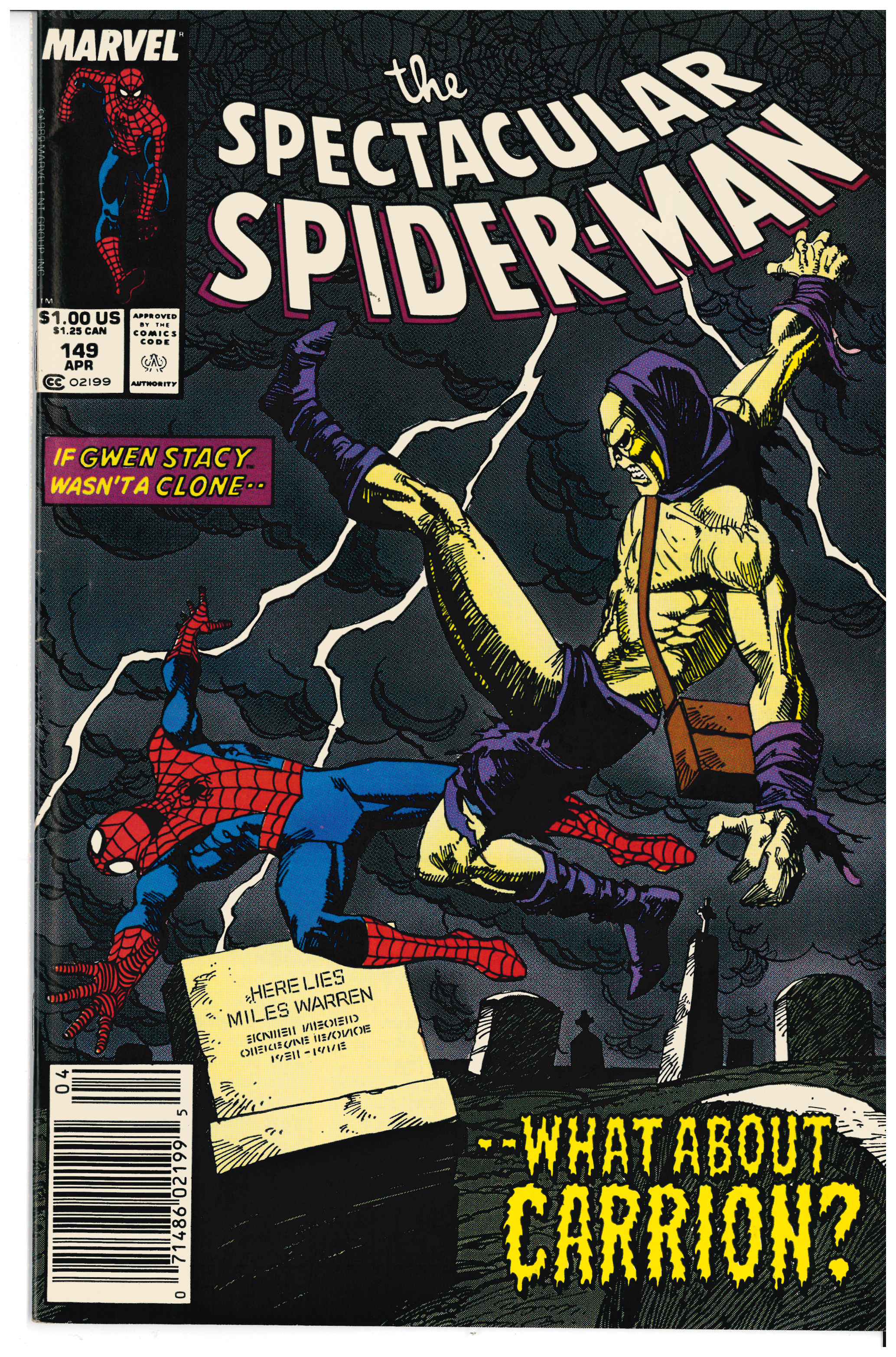 Specatular Spider-Man #149