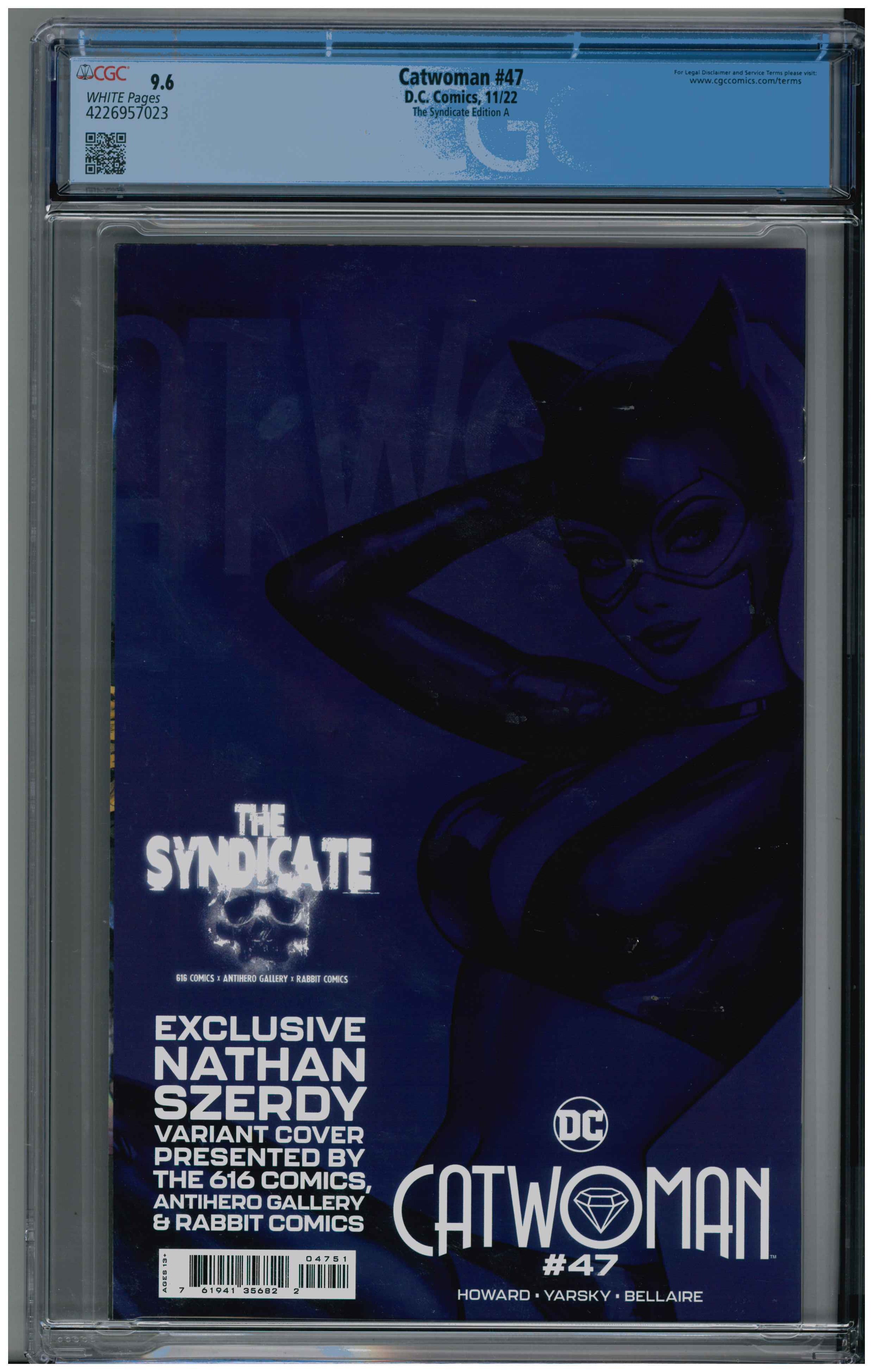 Catwoman #47 backside