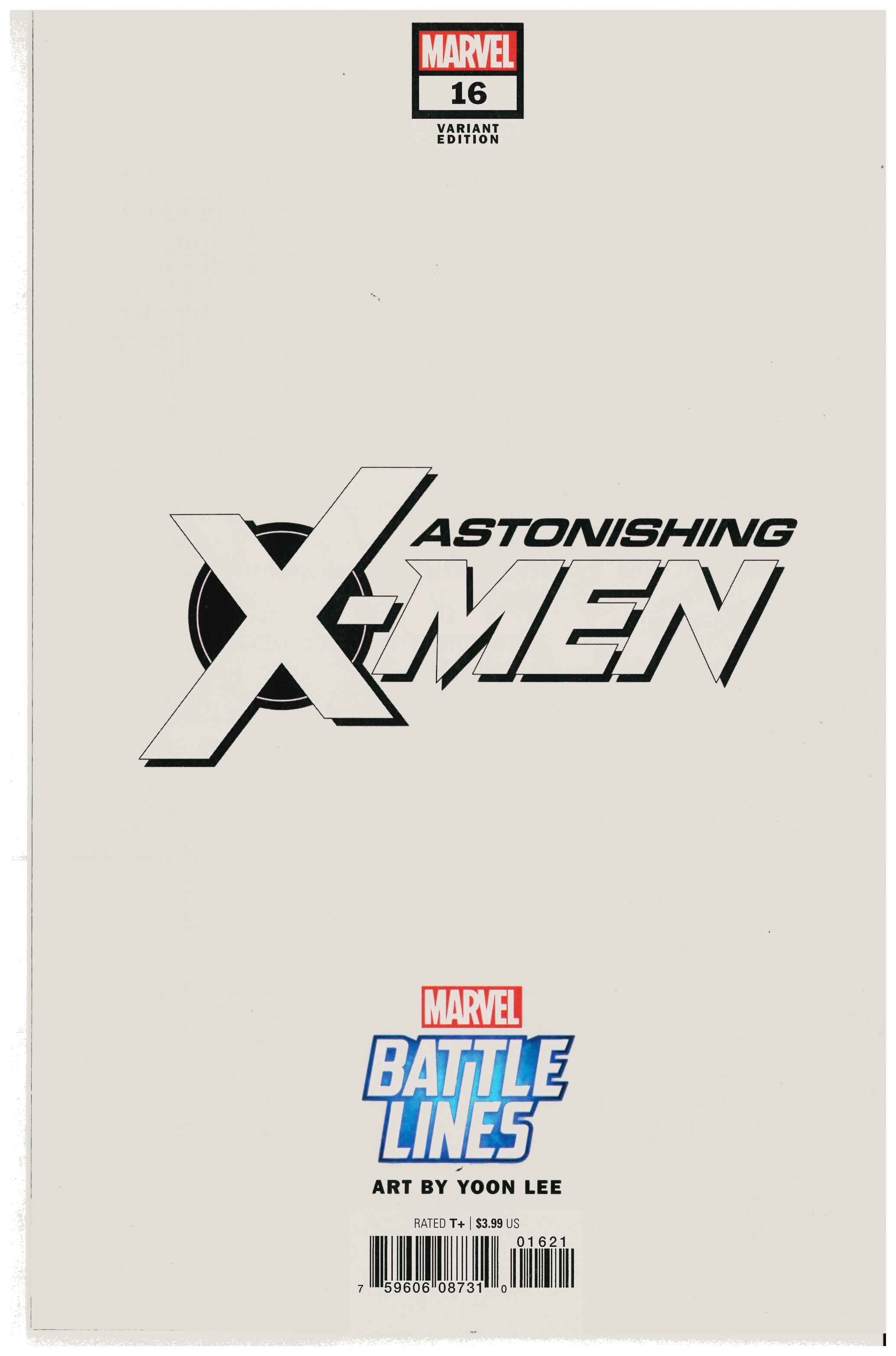 Astonishing X-Men #16 backside