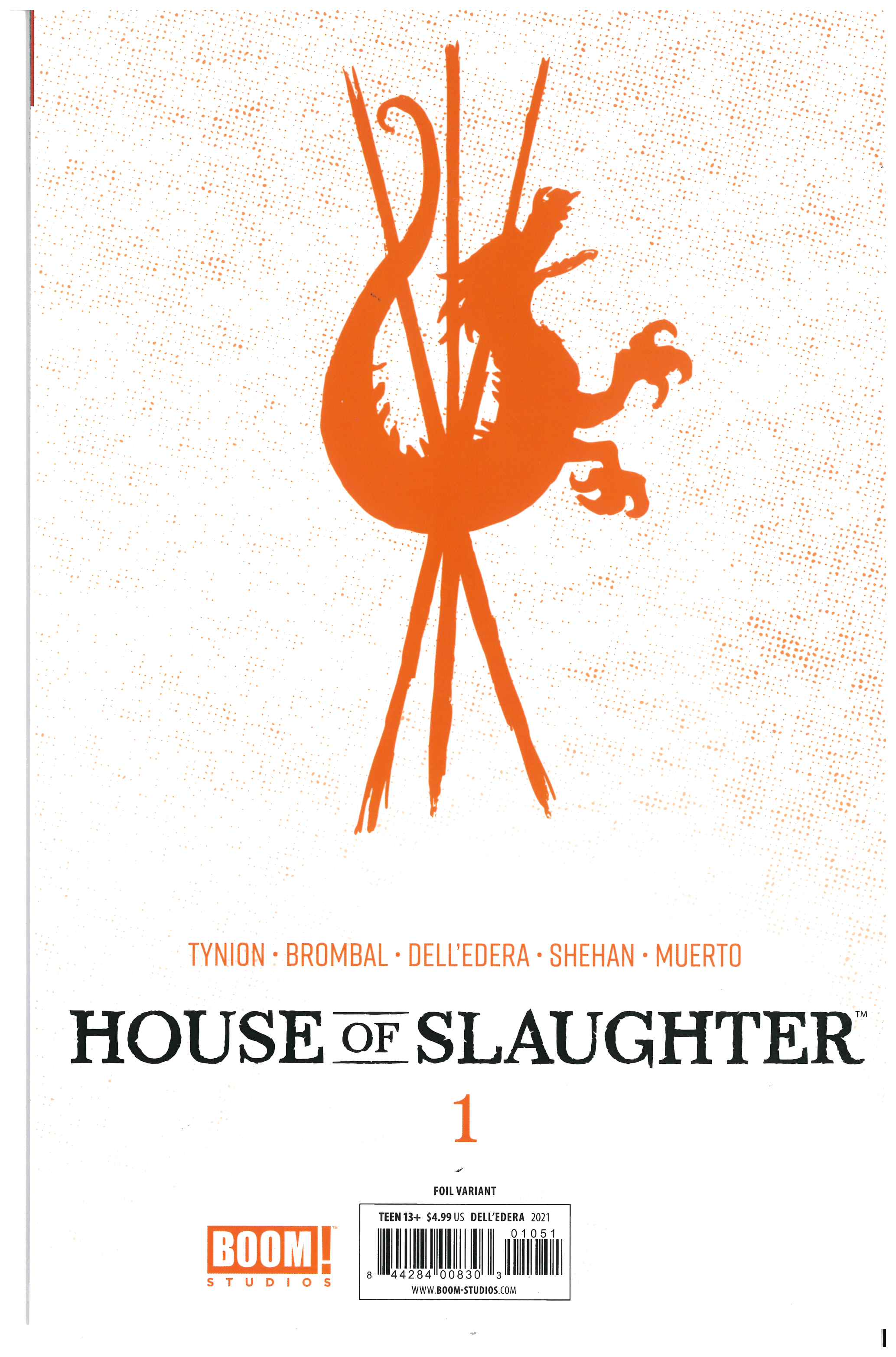 House of Slaughter #1 backside